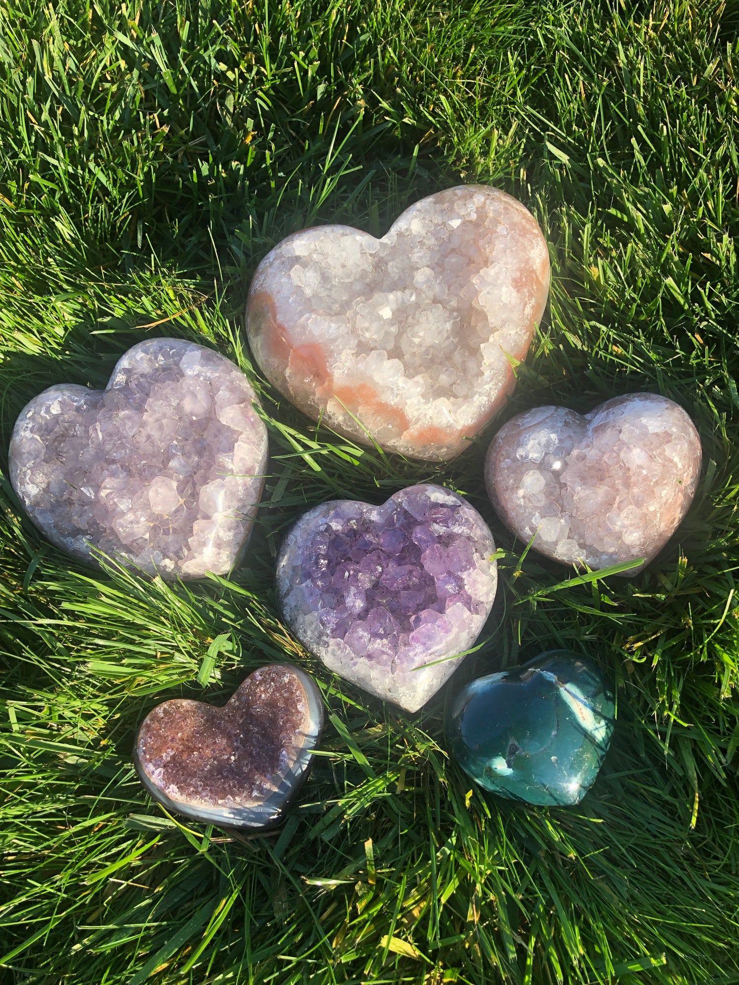 Druzy Hearts