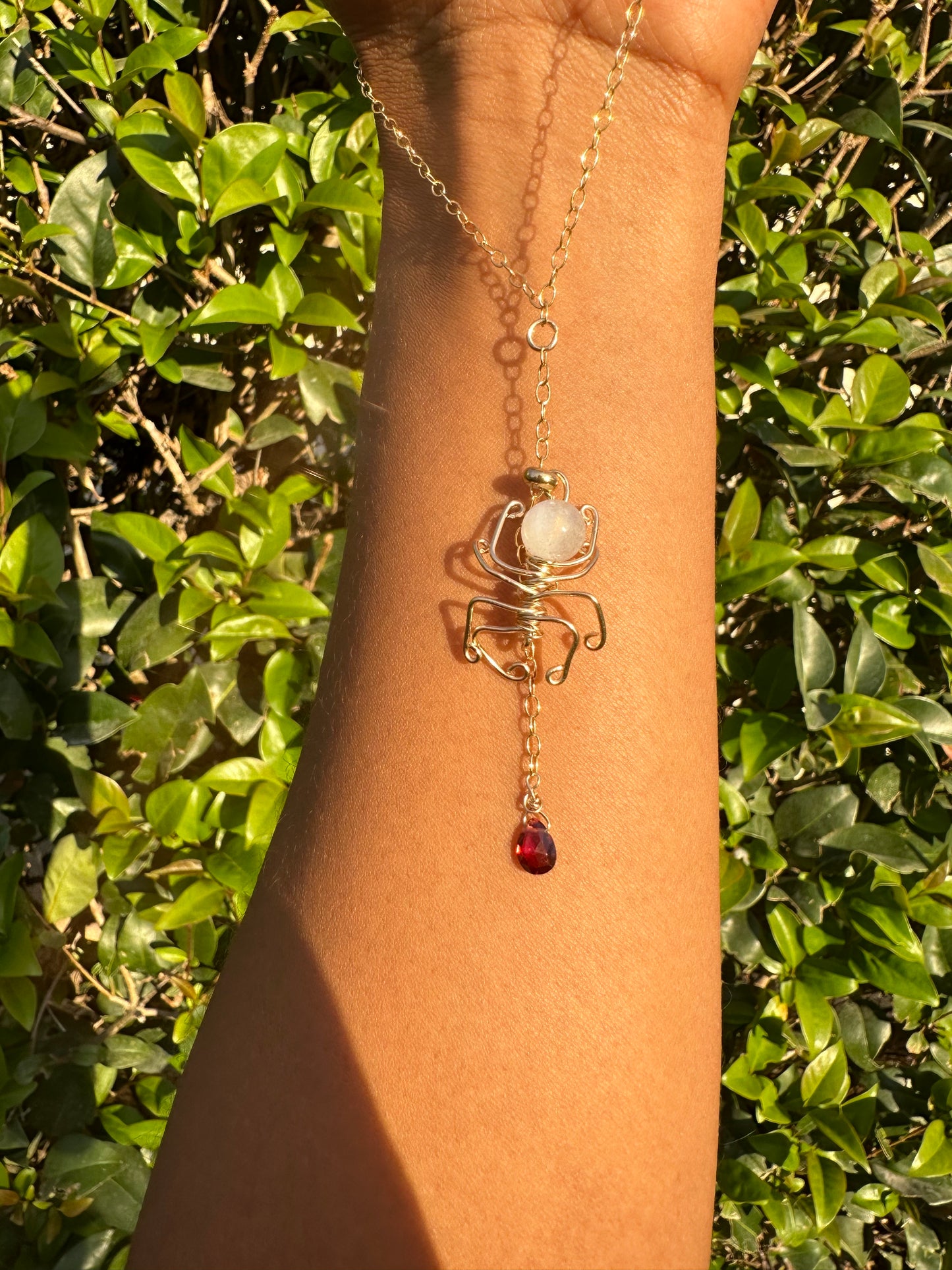 Spider necklace