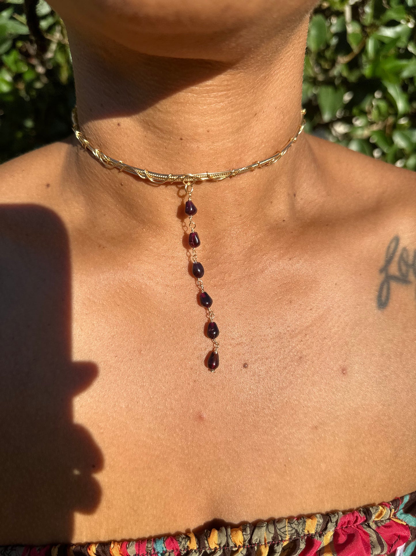 Blood Drop Choker