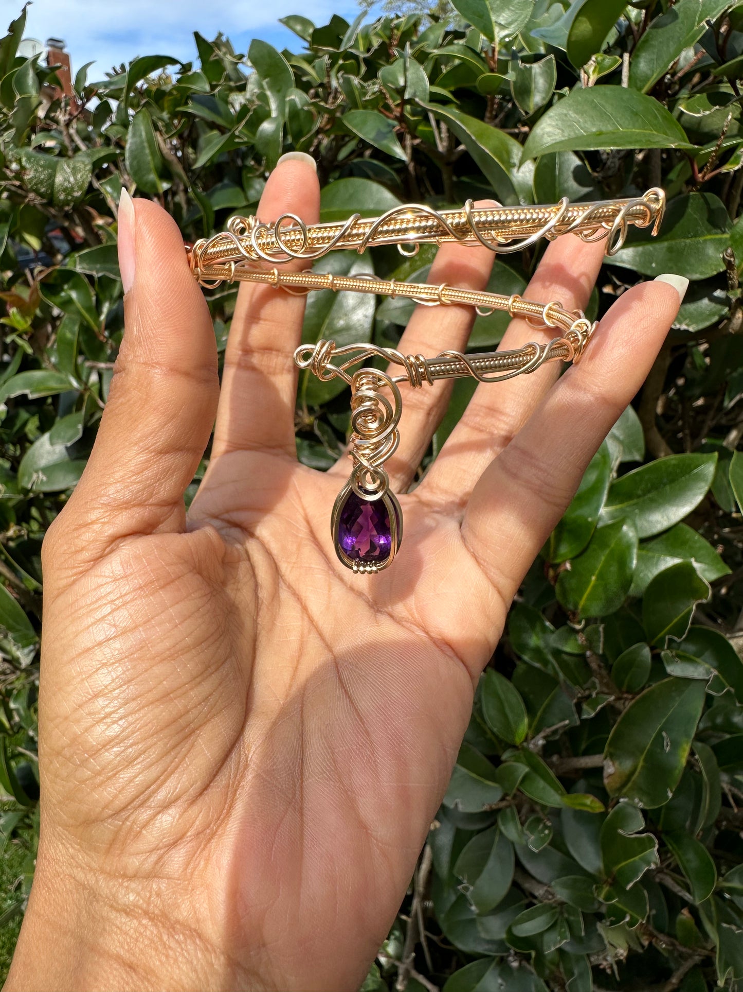 Purple Reign Choker