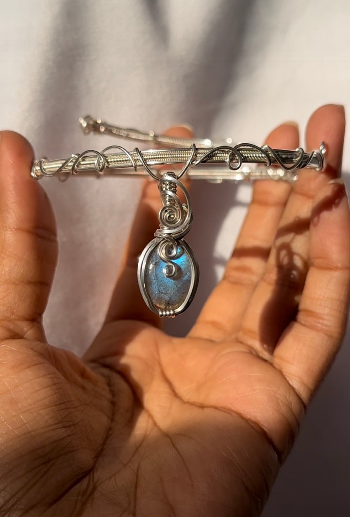 Labradorite Choker