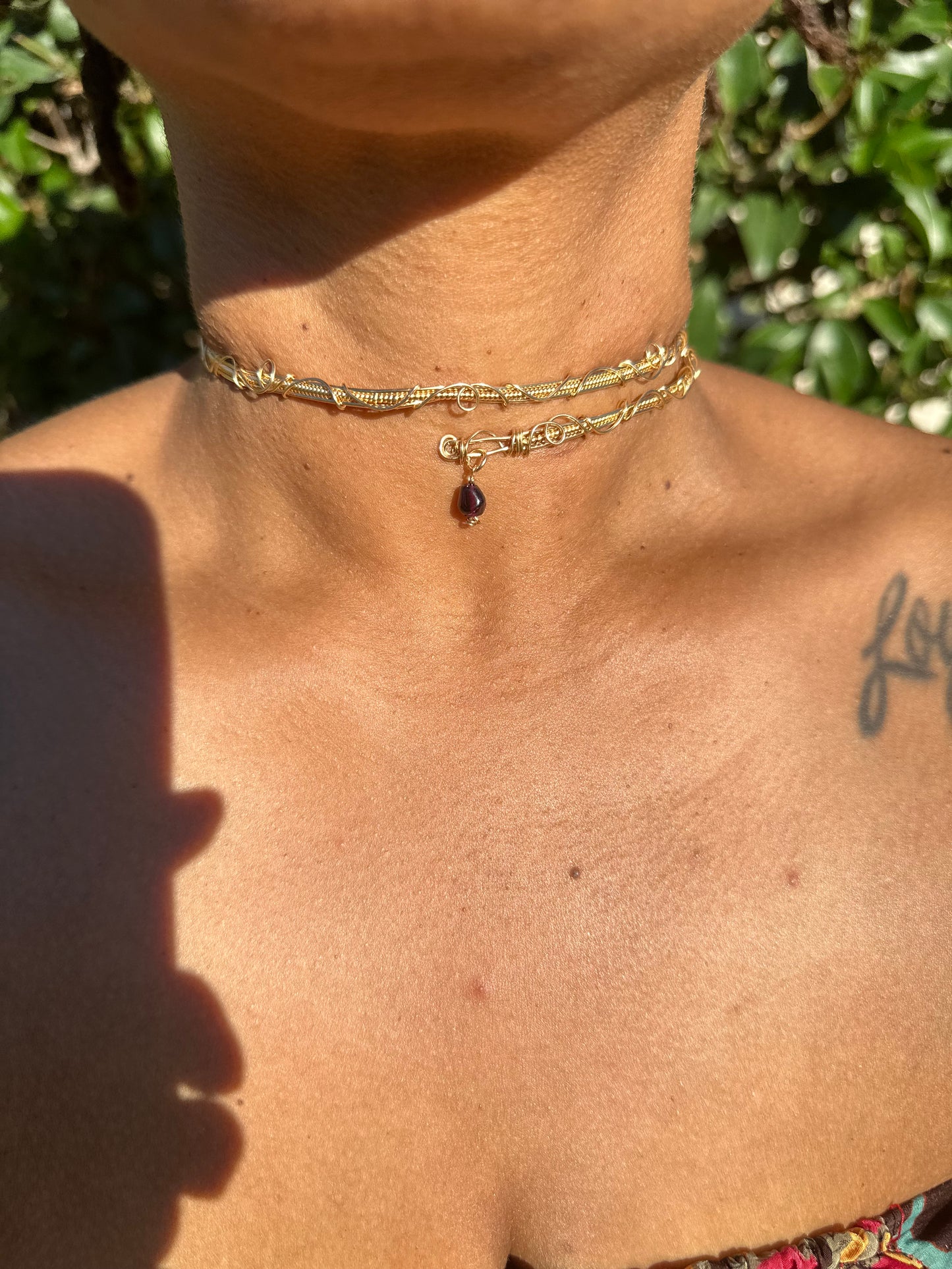 Blood Drop Choker
