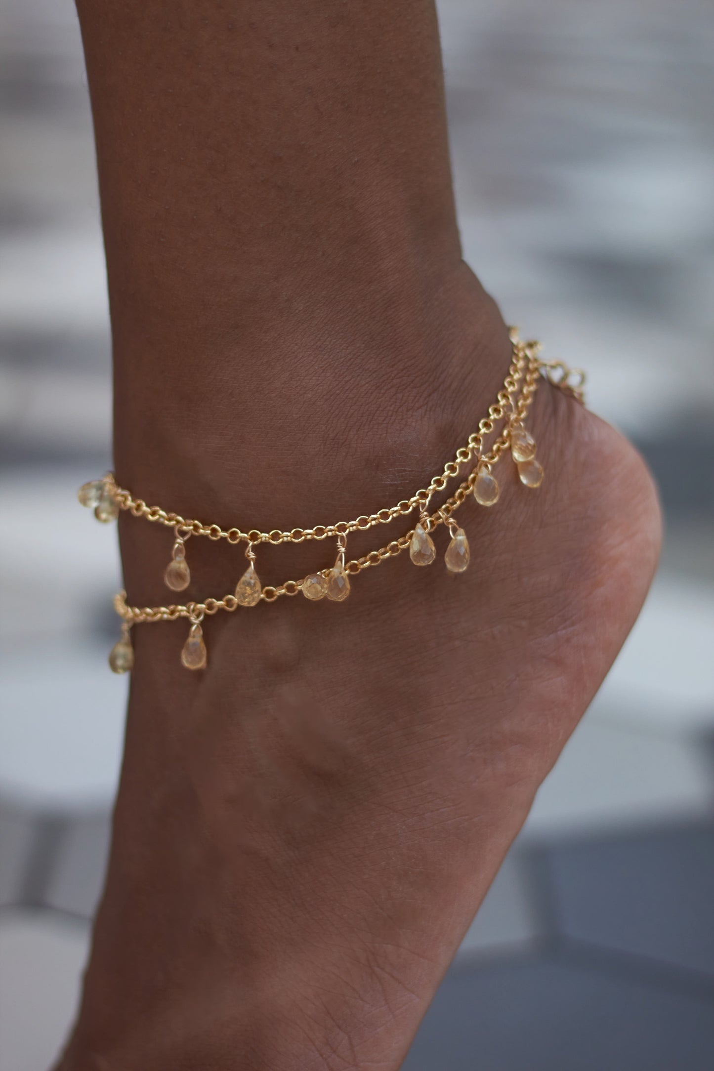 Citrine Anklet / Bracelet