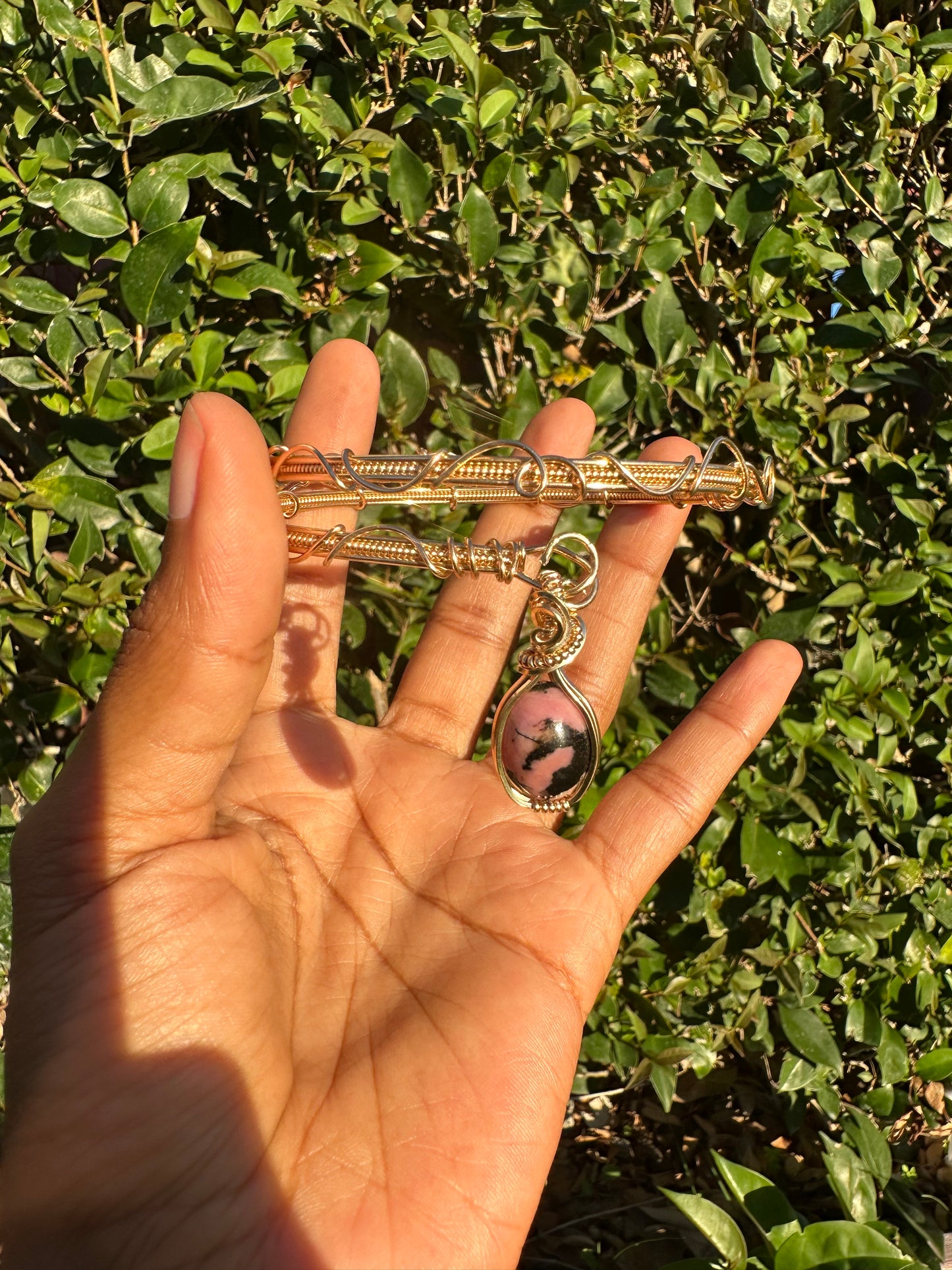Rhodonite Choker