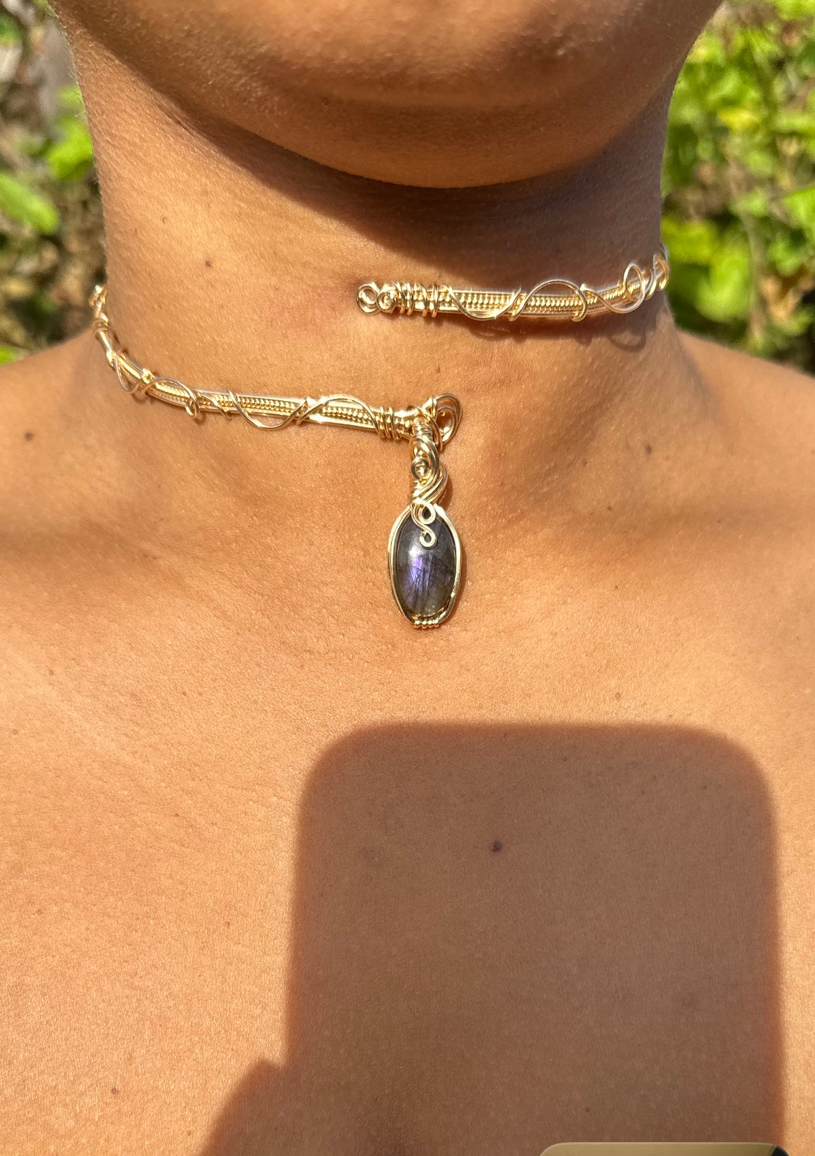 Labradorite Choker