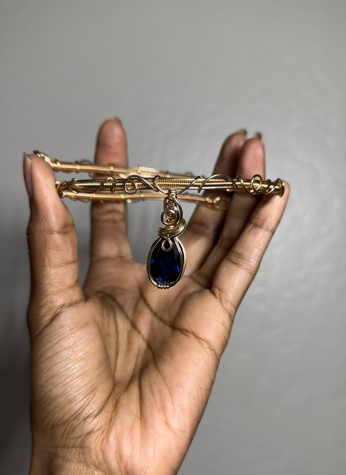 Sapphire Choker