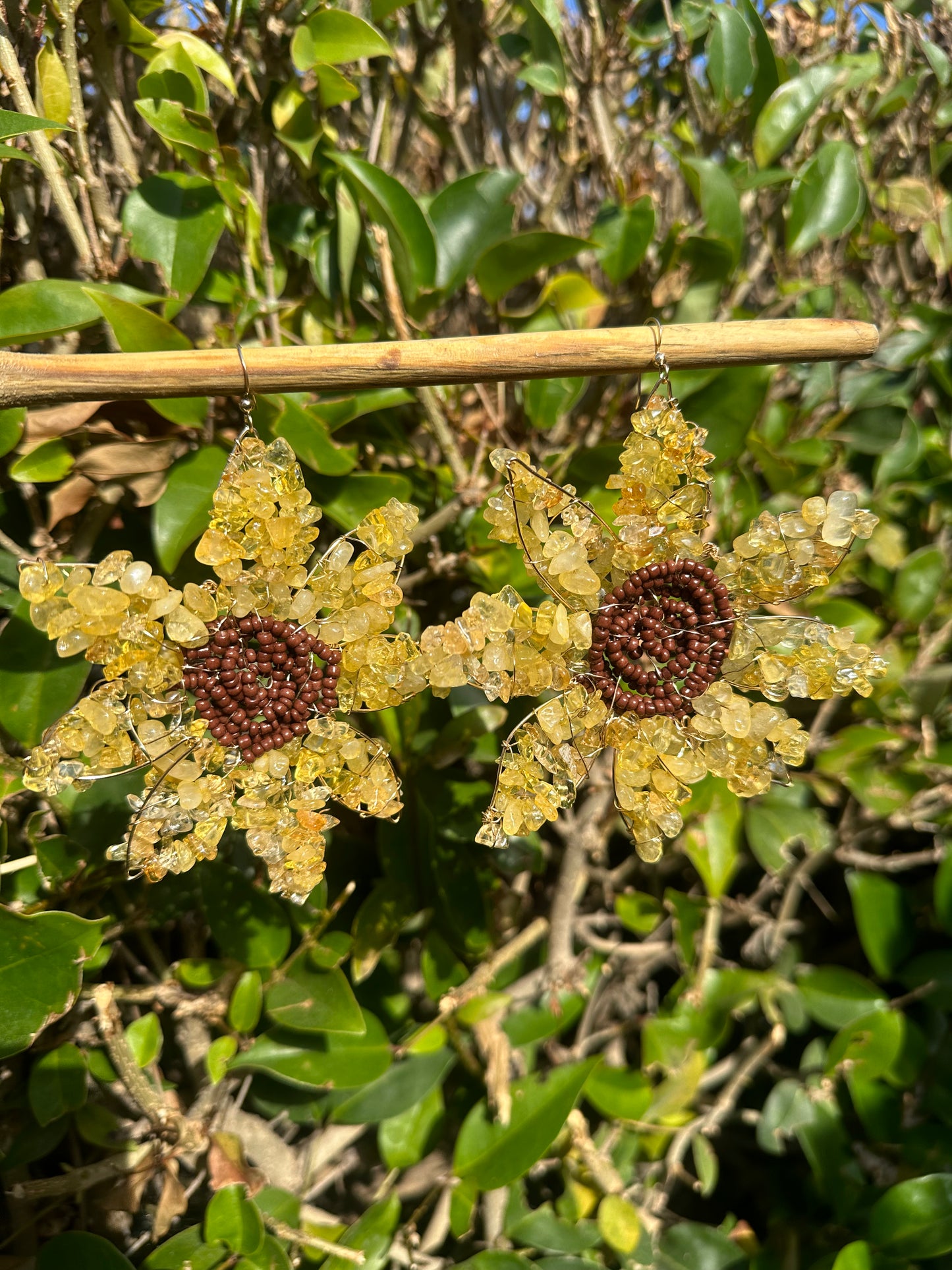 Sun Flower Earrings / Sun Catchers