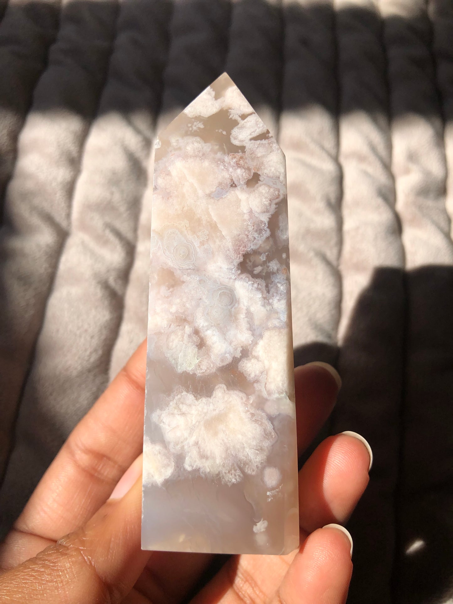 Flower agate towers