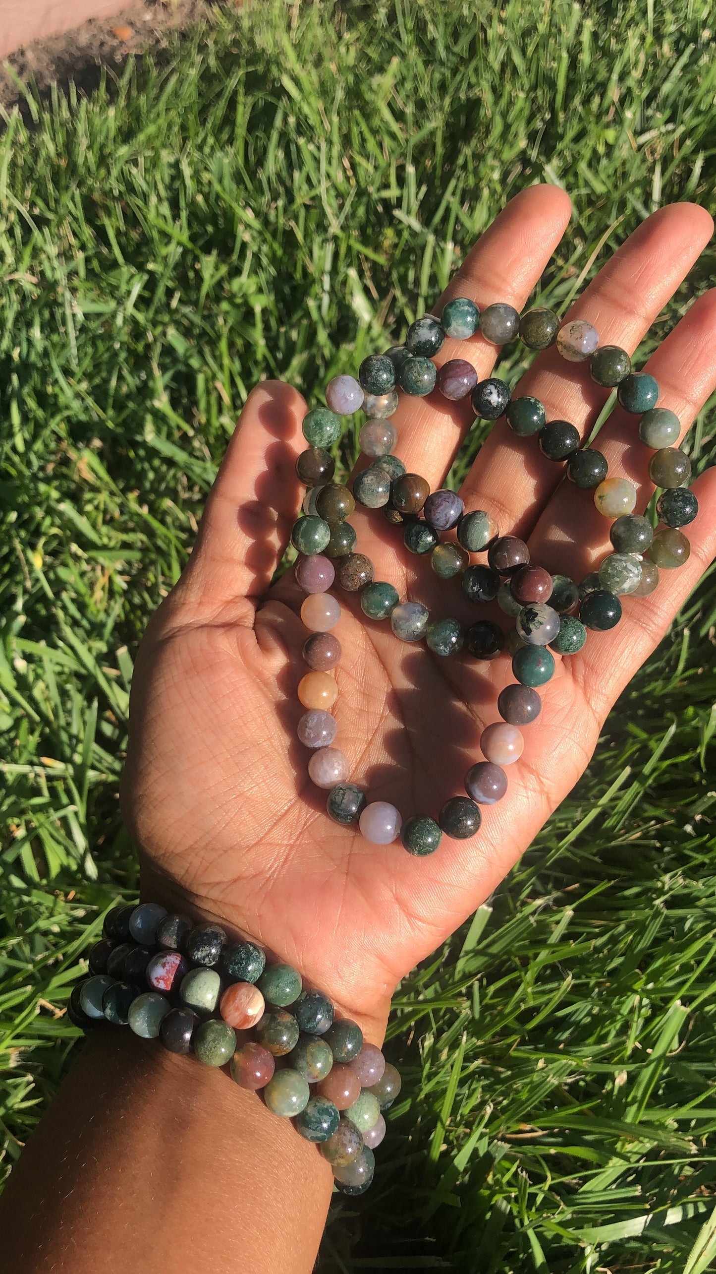 Moss Agate Bracelet