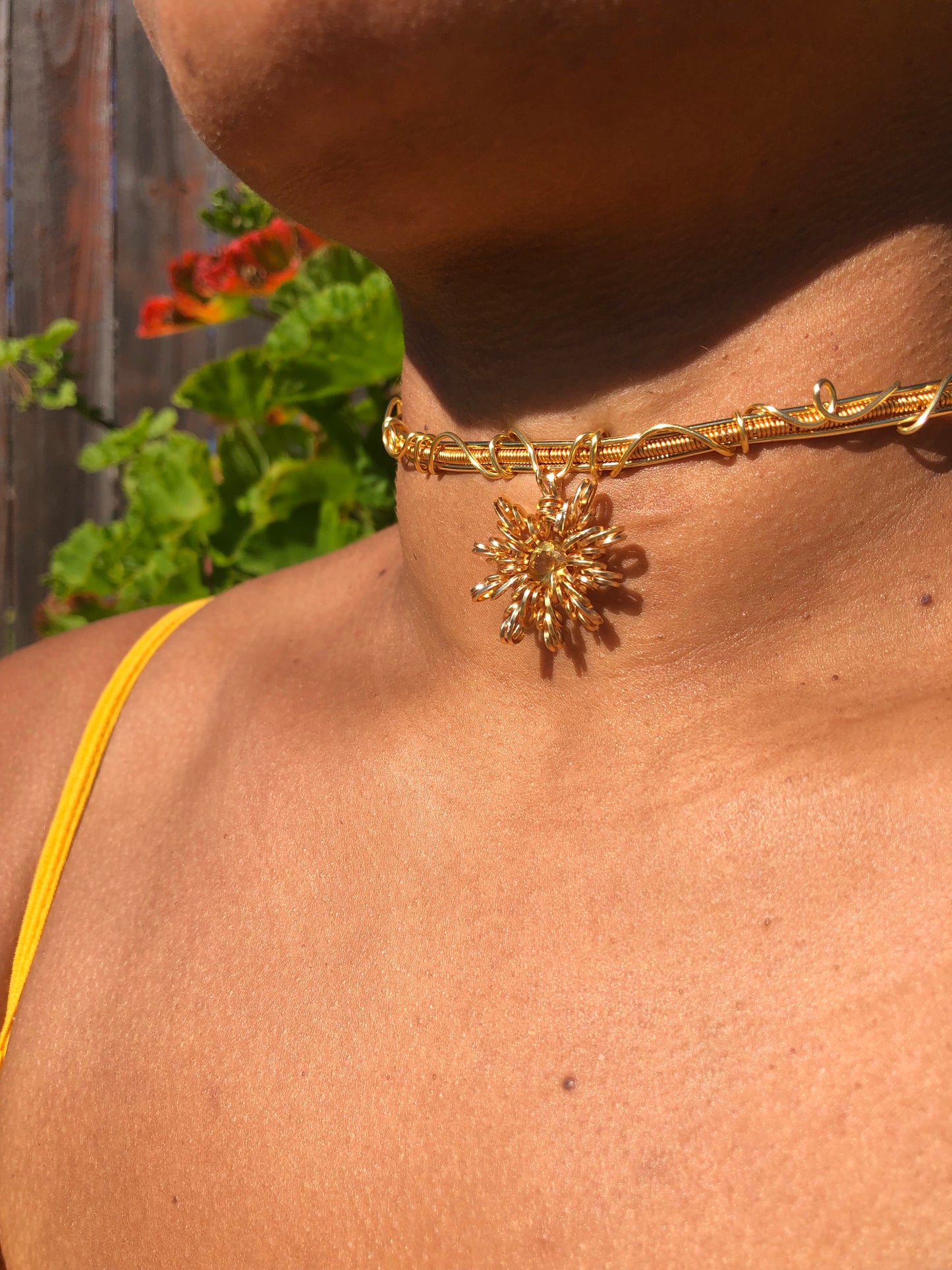 Citrine Sun Choker