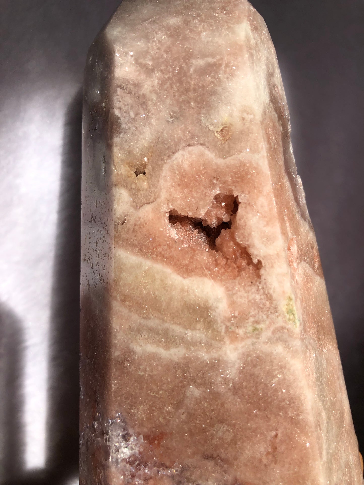 Pink amethyst Tower