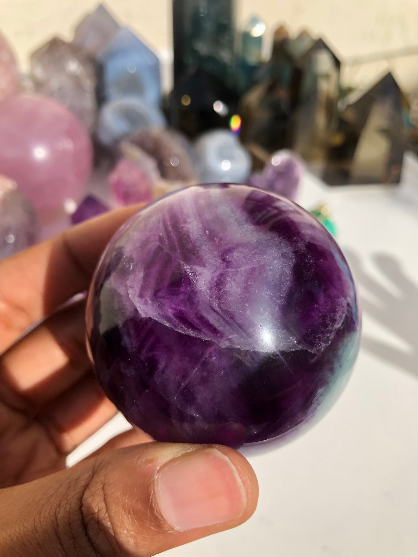 Fluorite Sphere
