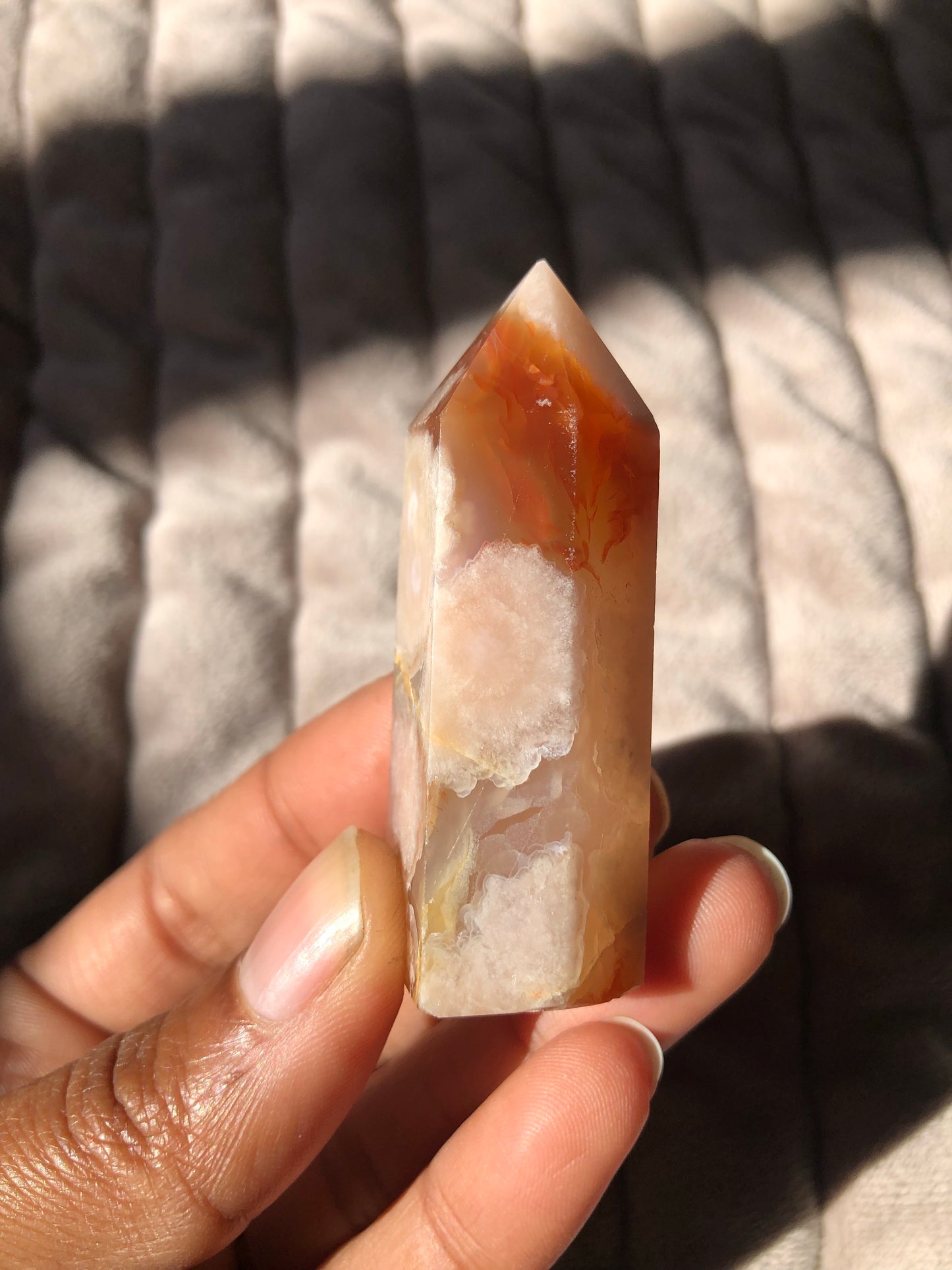 Flower agate towers