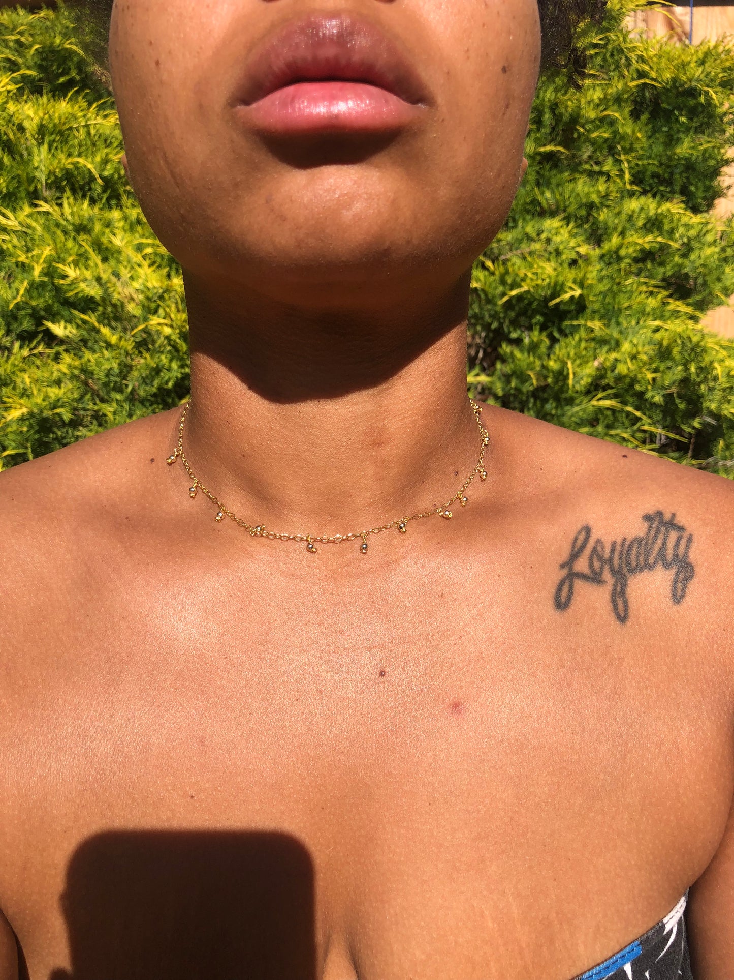 Gold Beaded chain