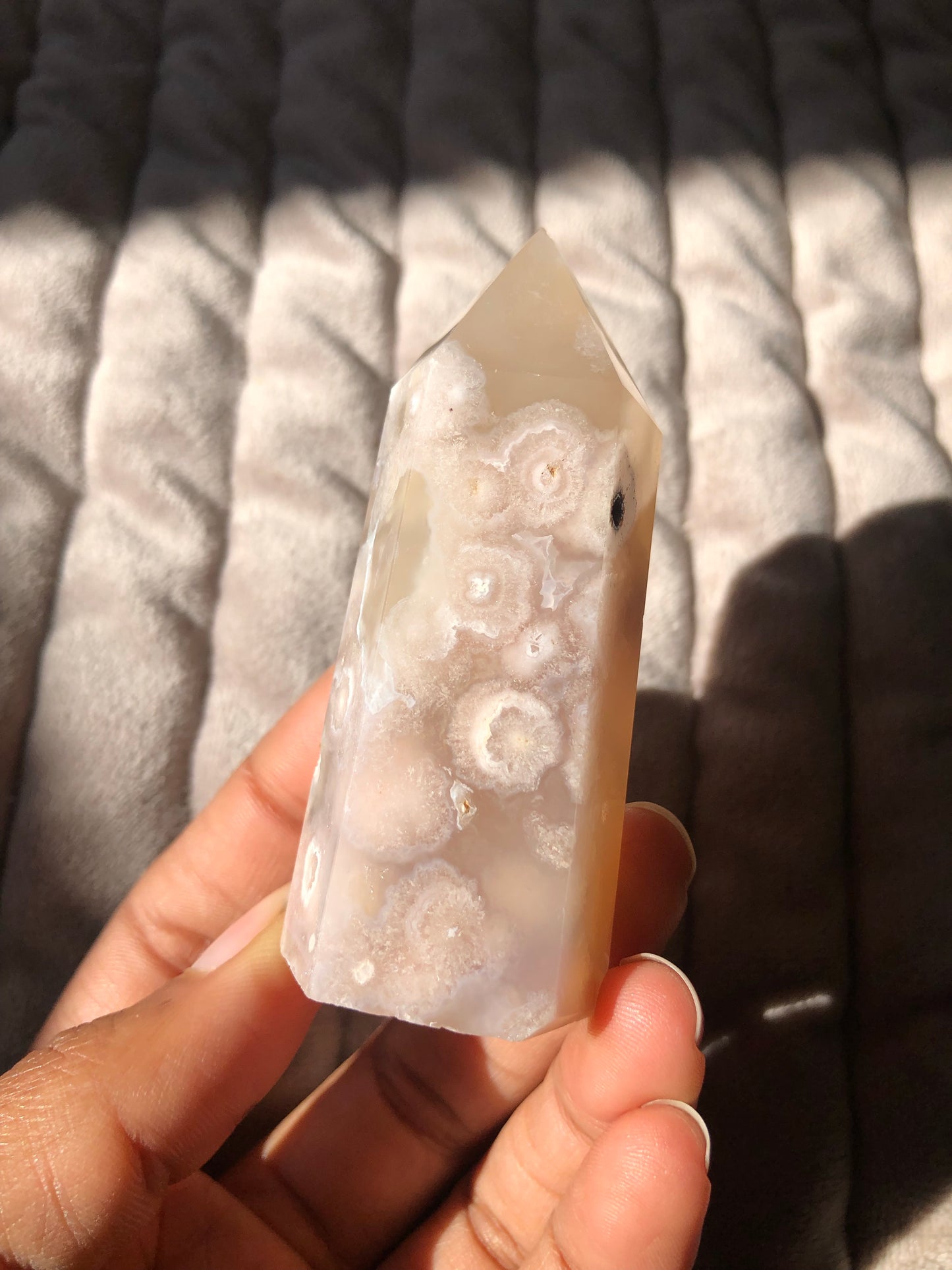 Flower agate towers