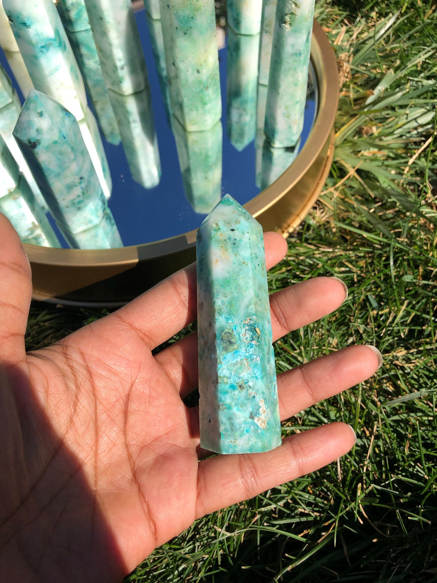 Chrysocolla Towers