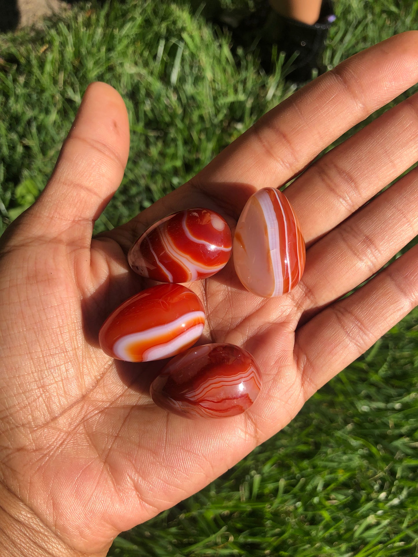 Mini Carnelian Eggs