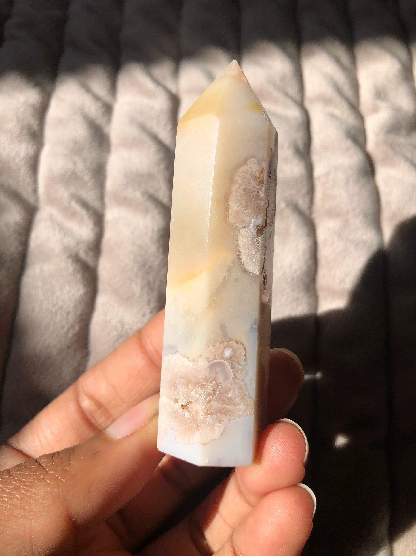 Flower agate towers