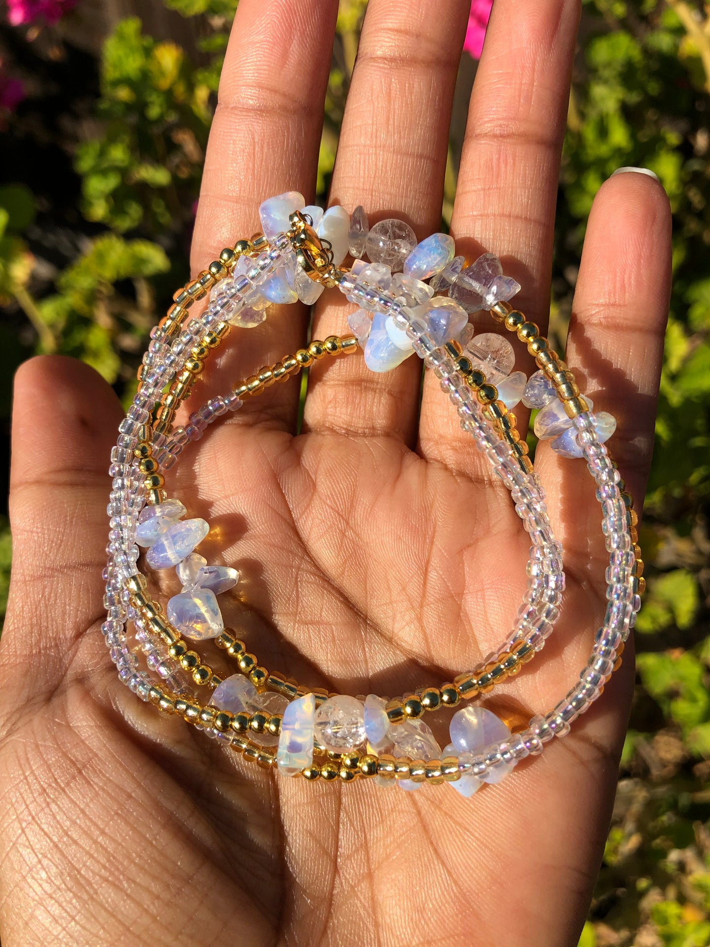 Opalite Waist beads
