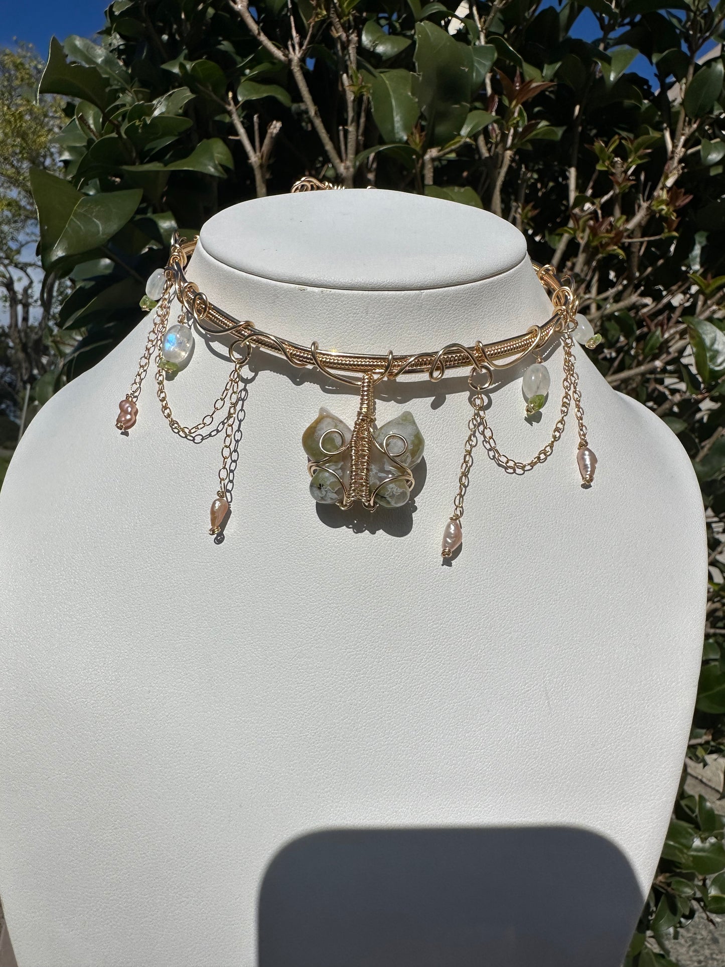Butterfly Goddess Choker