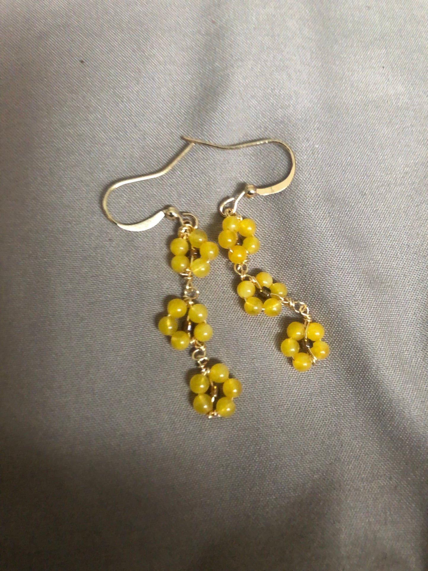 Flower Drop Earrings