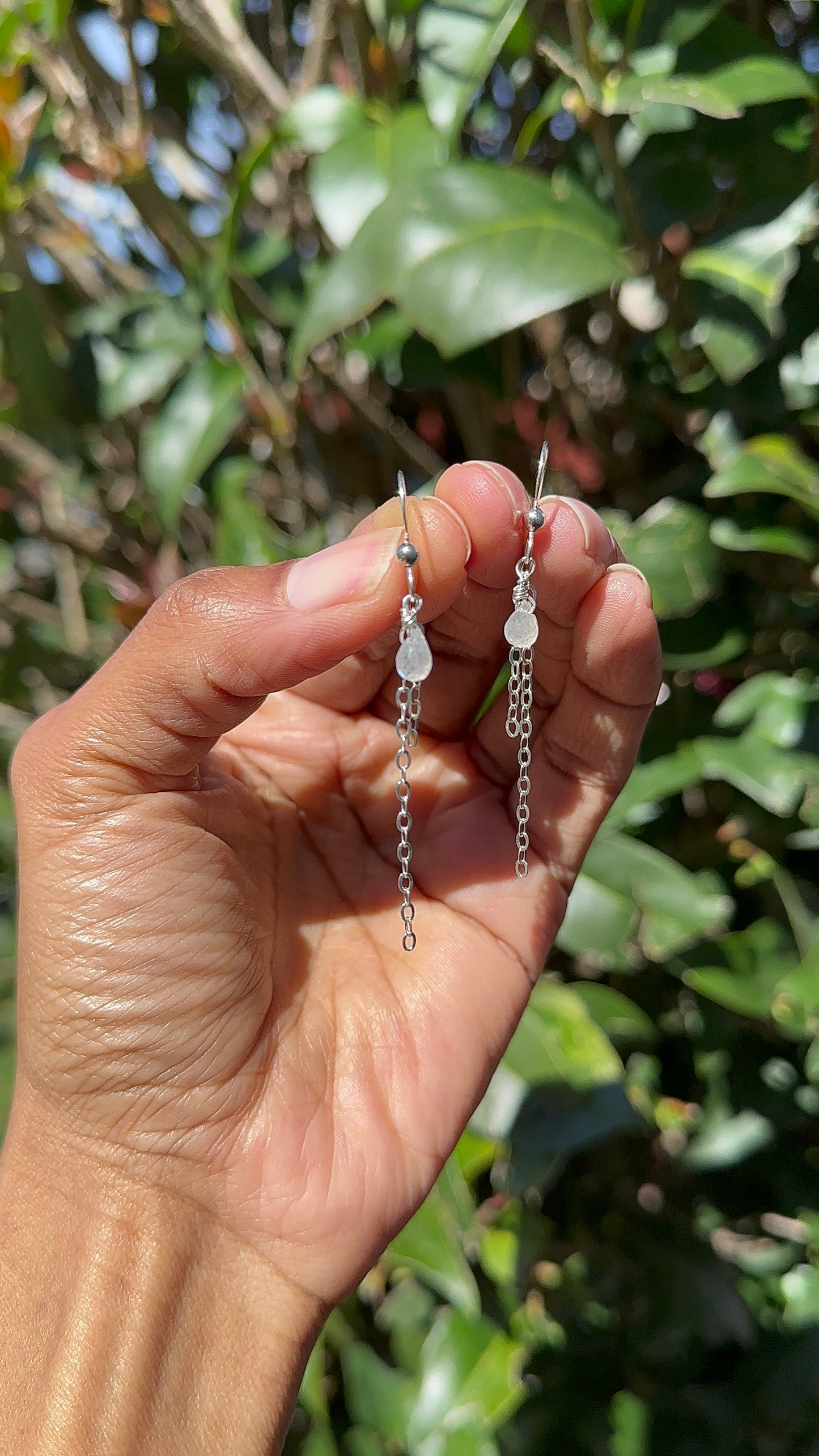 Moon Drop earrings