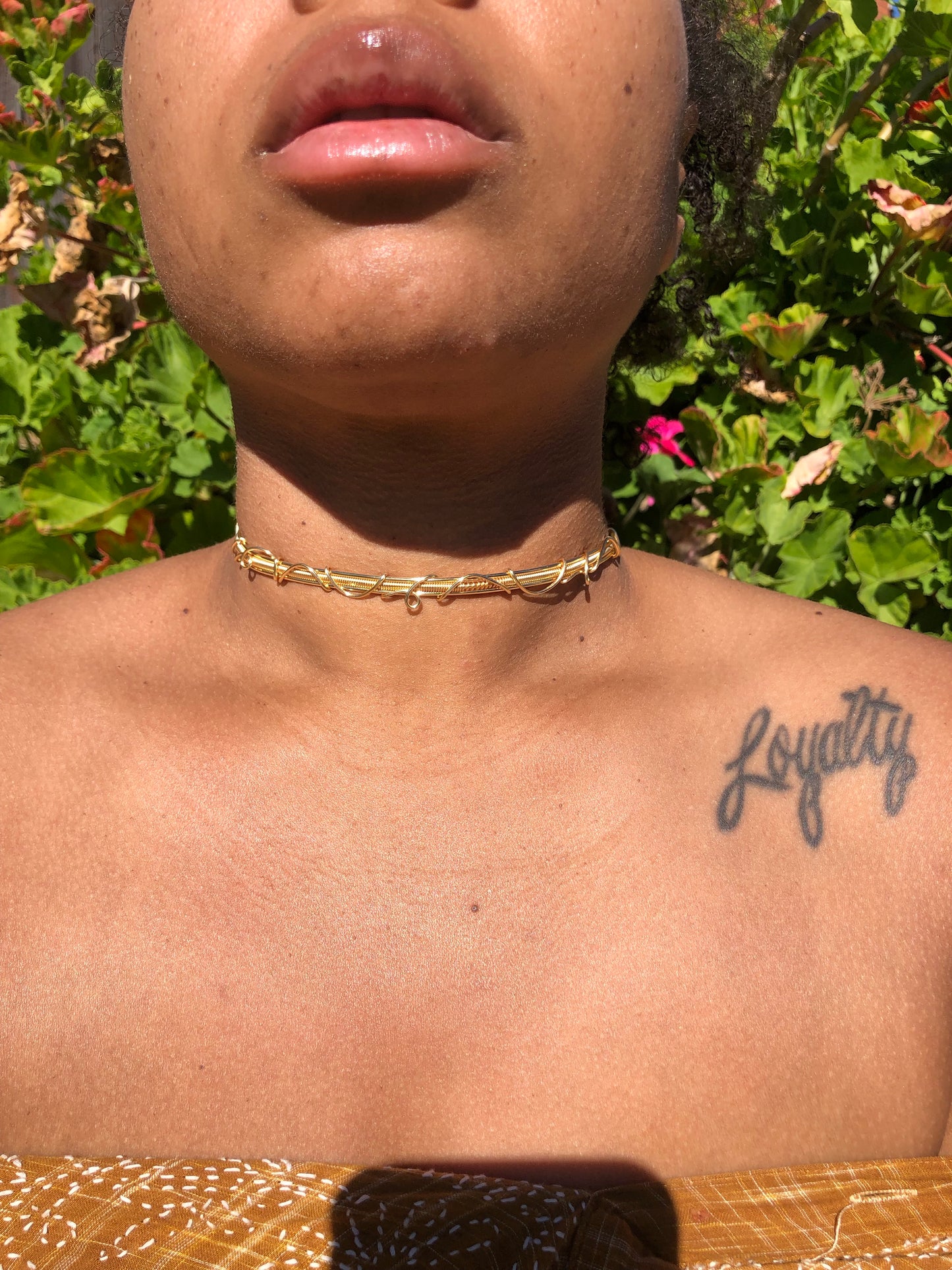 Goddess Choker Cuff