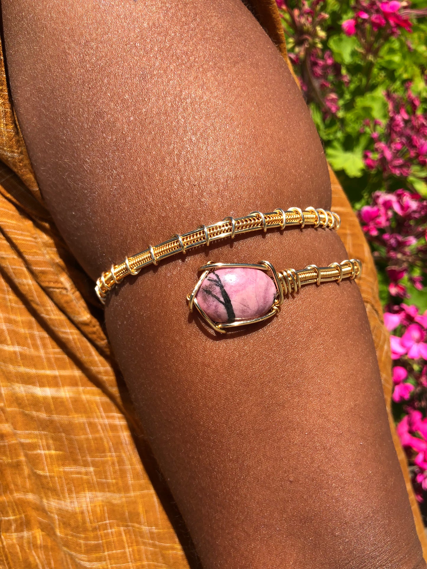 Rhodonite Choker