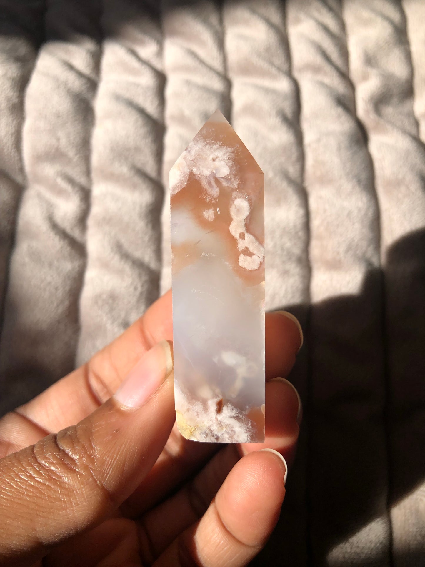 Flower agate towers