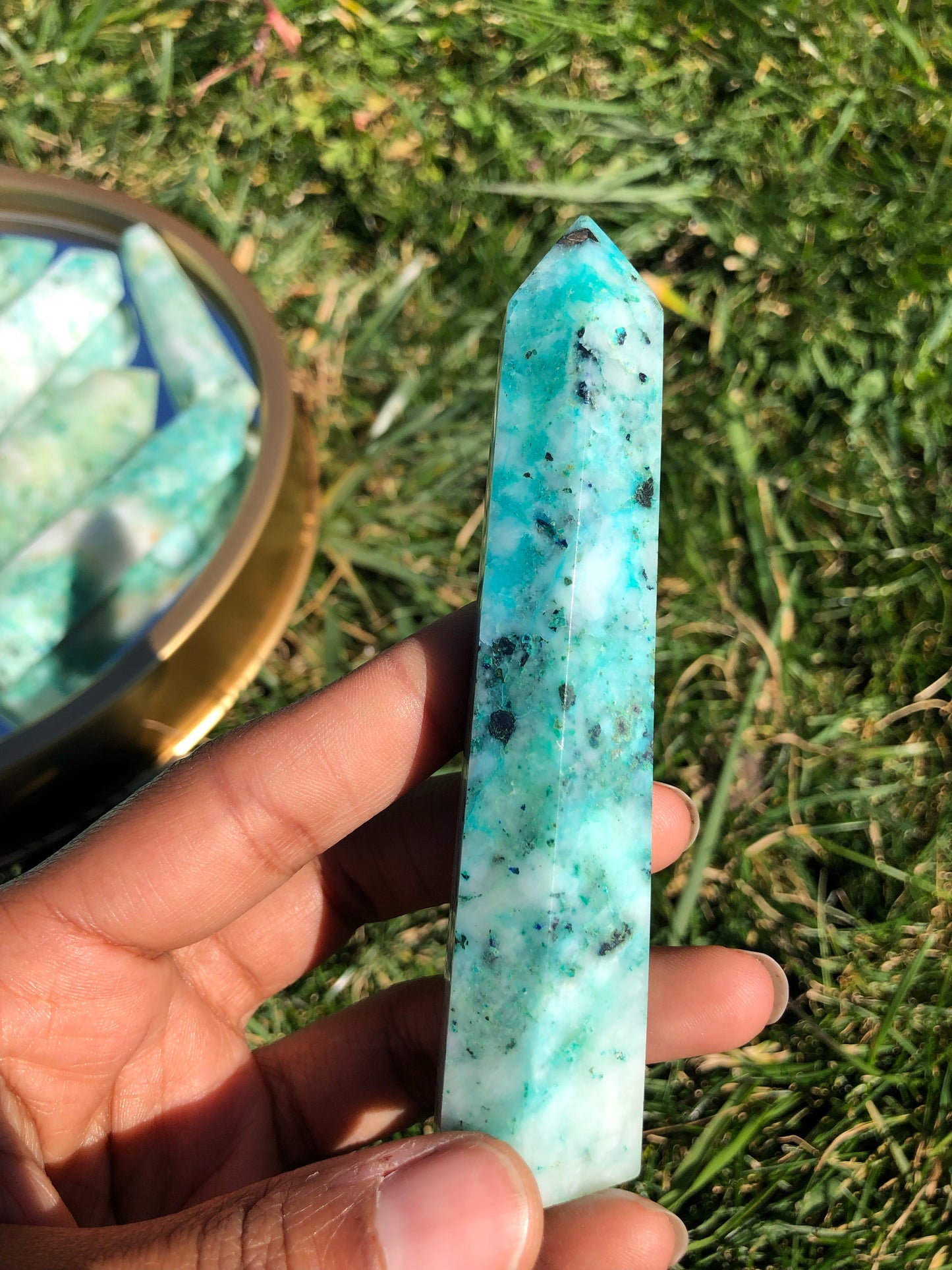 Chrysocolla Towers