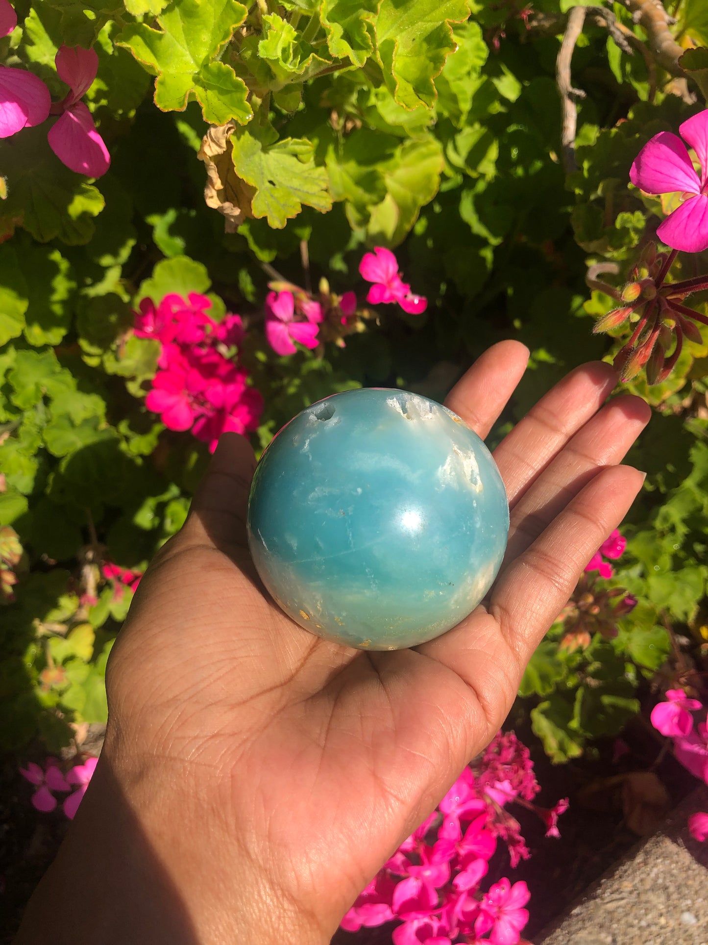 Caribbean Calcite & Aragonite Sphere