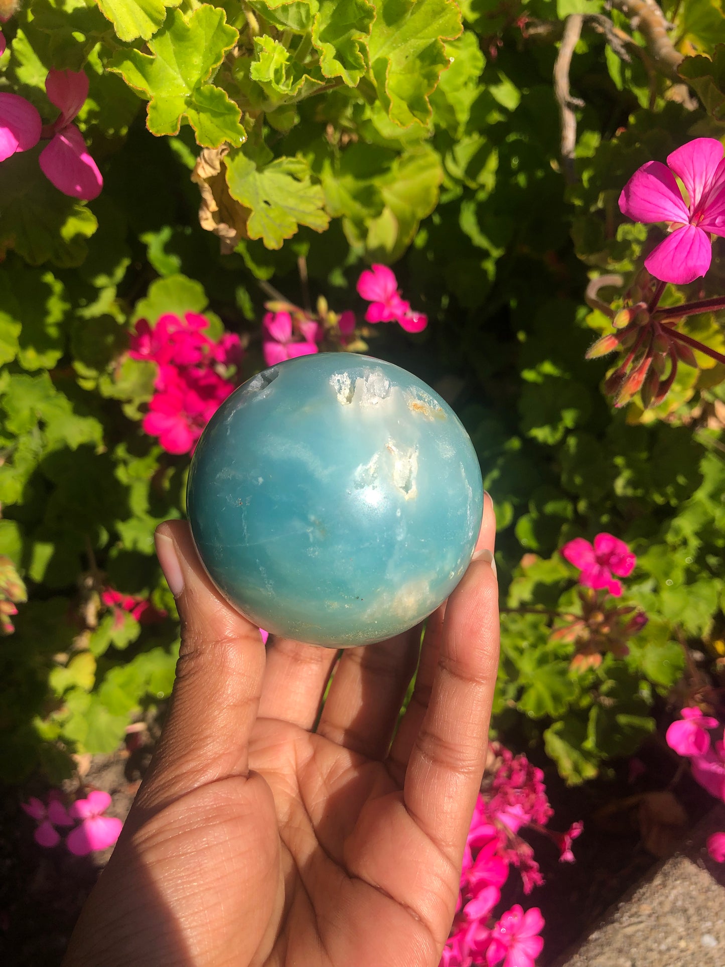 Caribbean Calcite & Aragonite Sphere