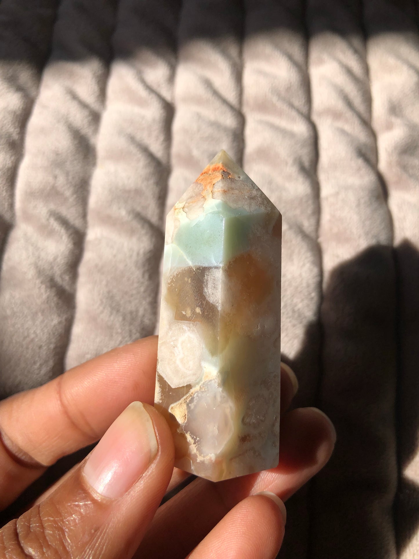 Flower agate towers