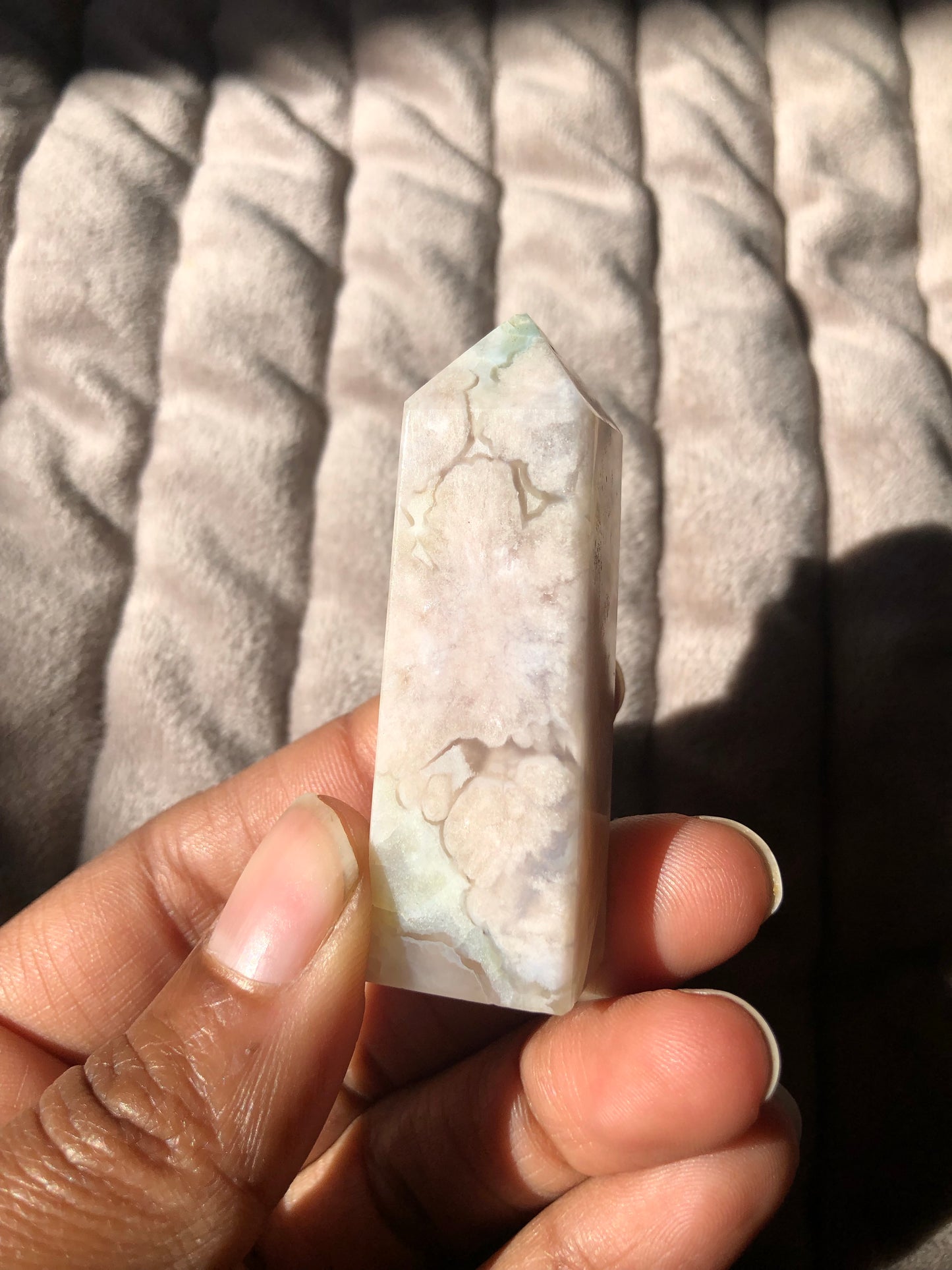 Flower agate towers