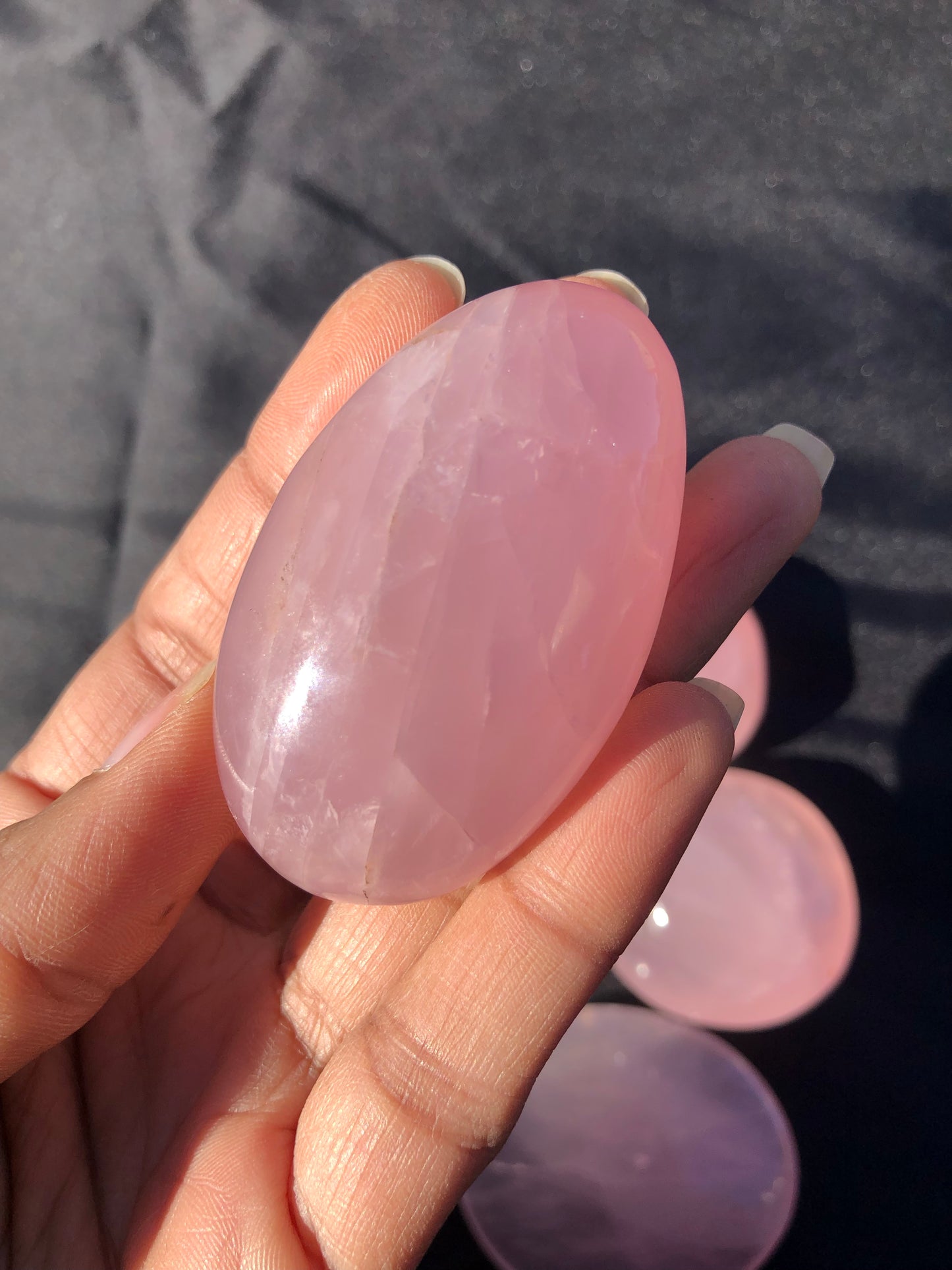 Rose Quartz Palm