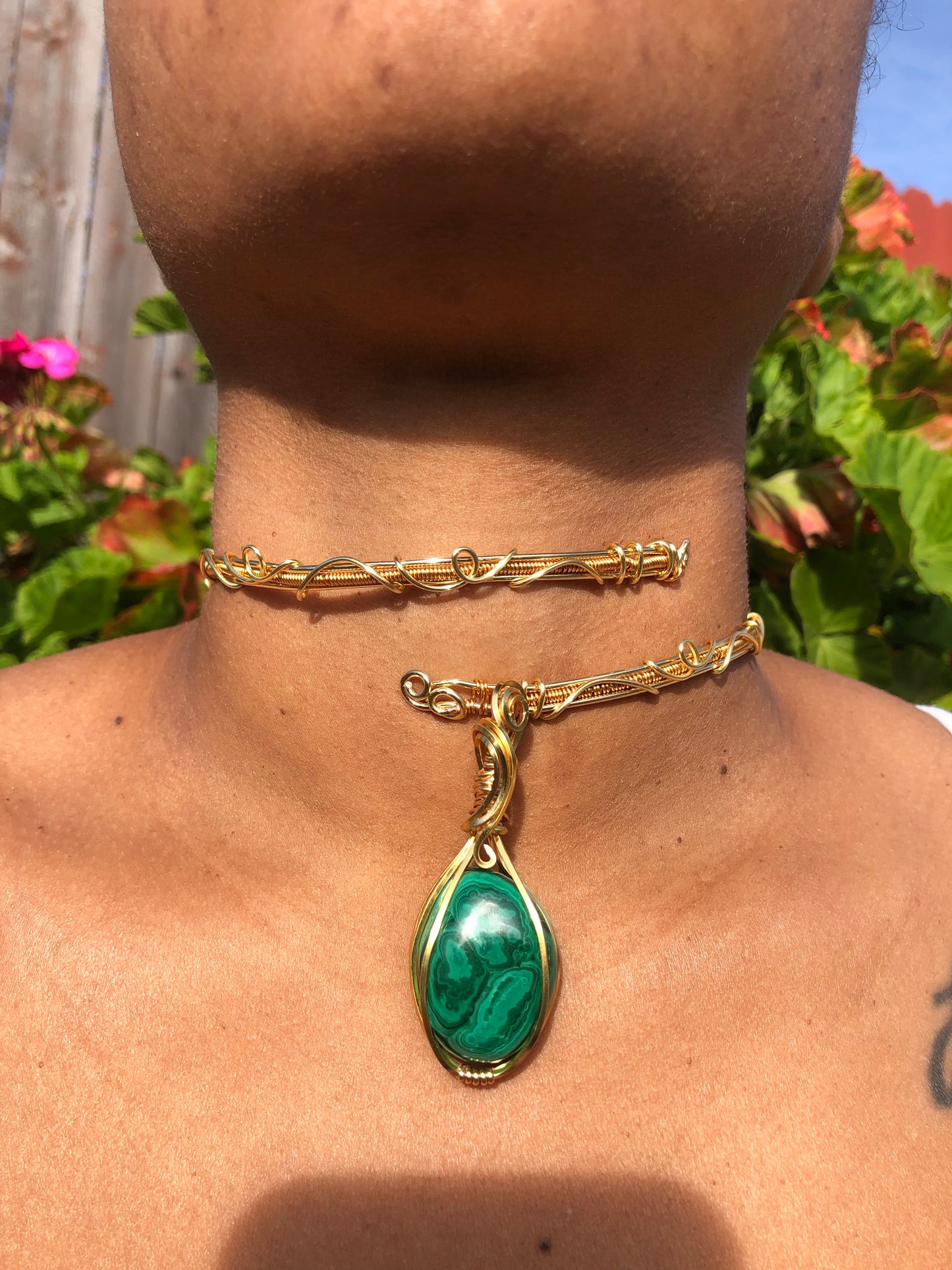 Malachite Choker