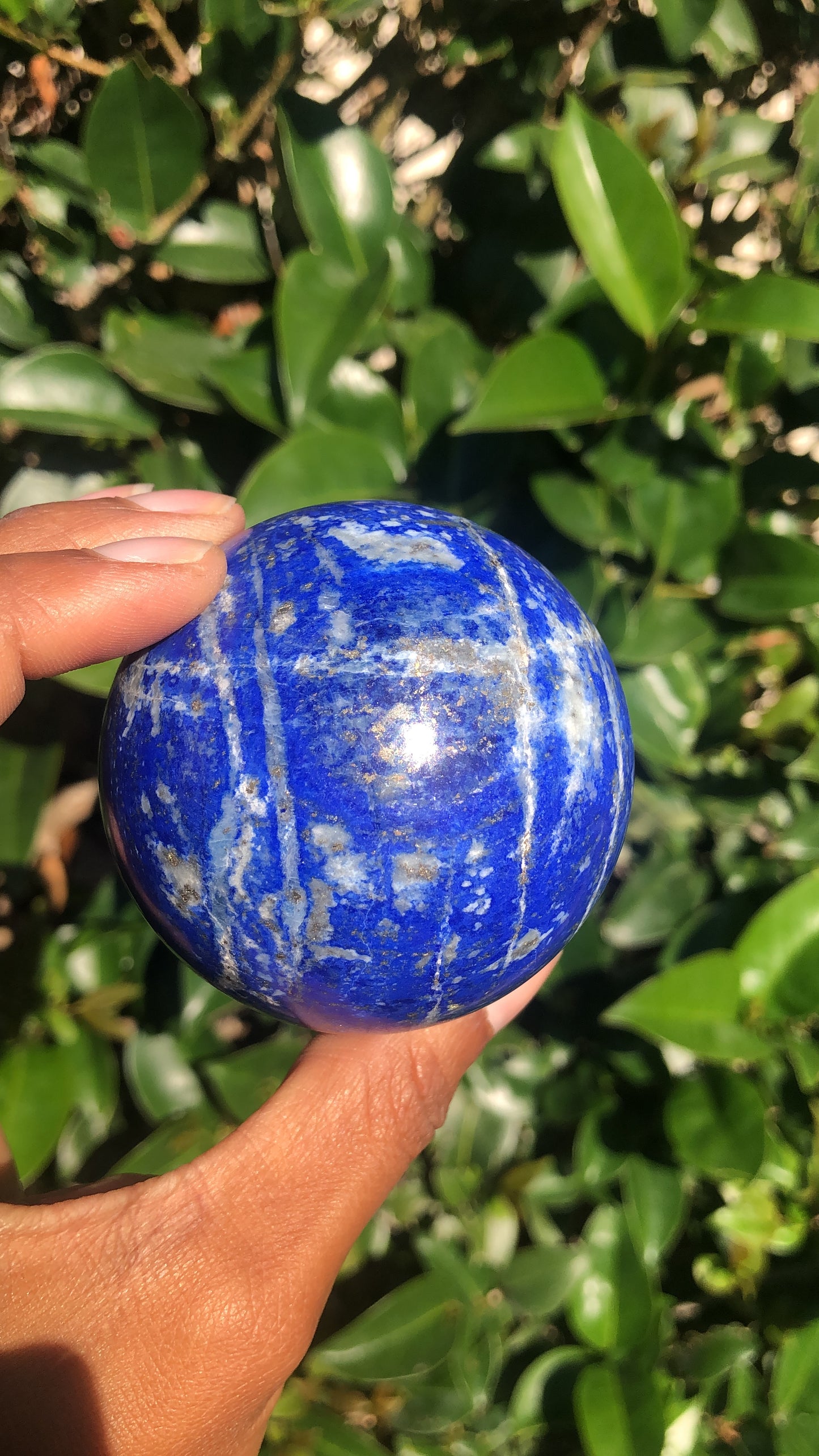 Lapis Lazuli sphere