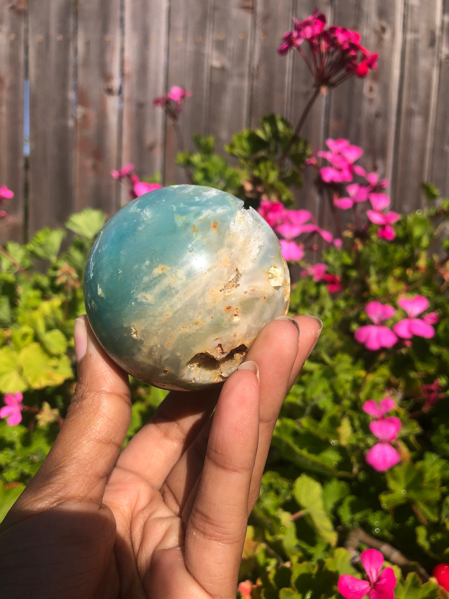 Caribbean Calcite & Aragonite Sphere