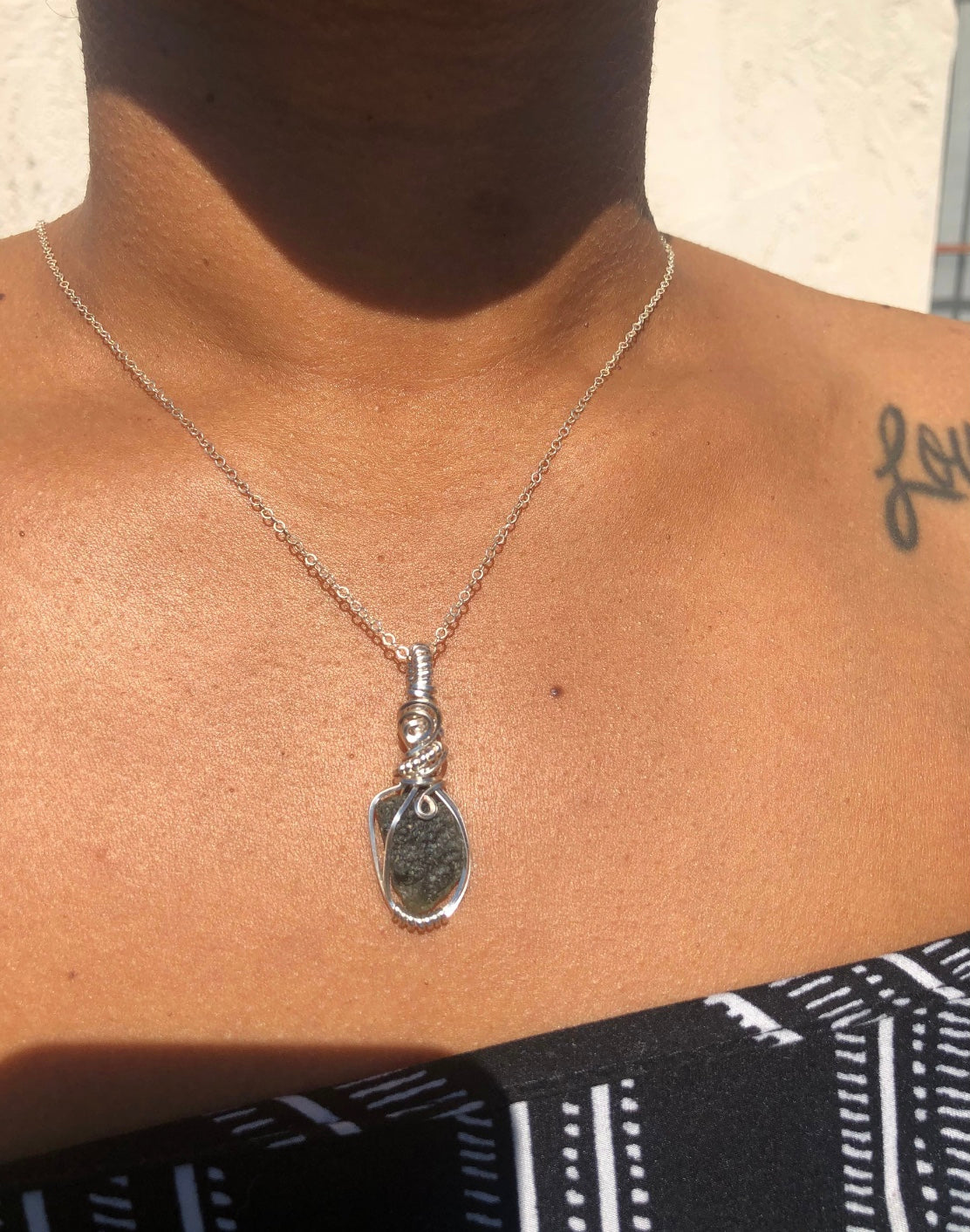 Moldavite Necklace