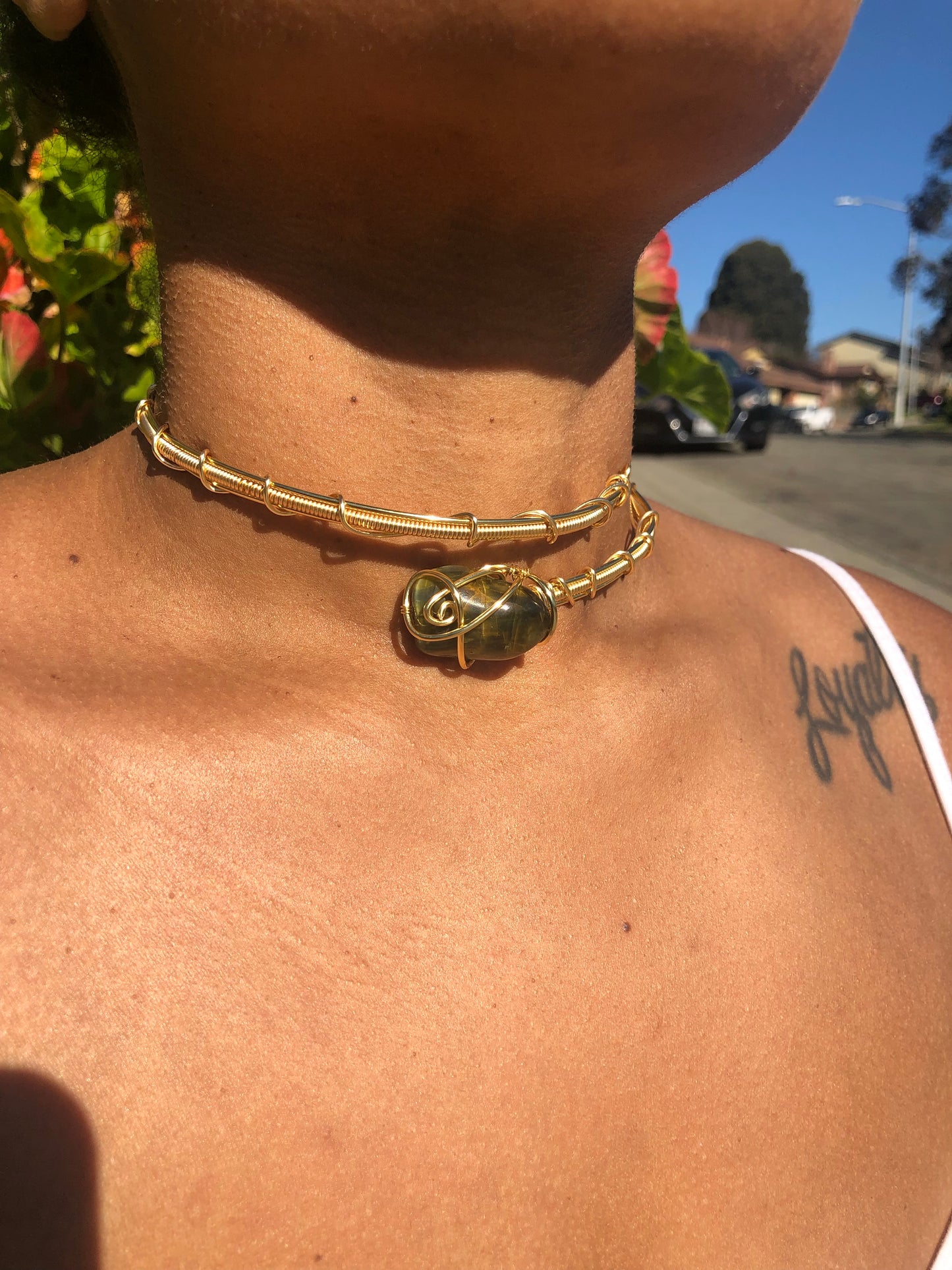 Tiger Eye Choker