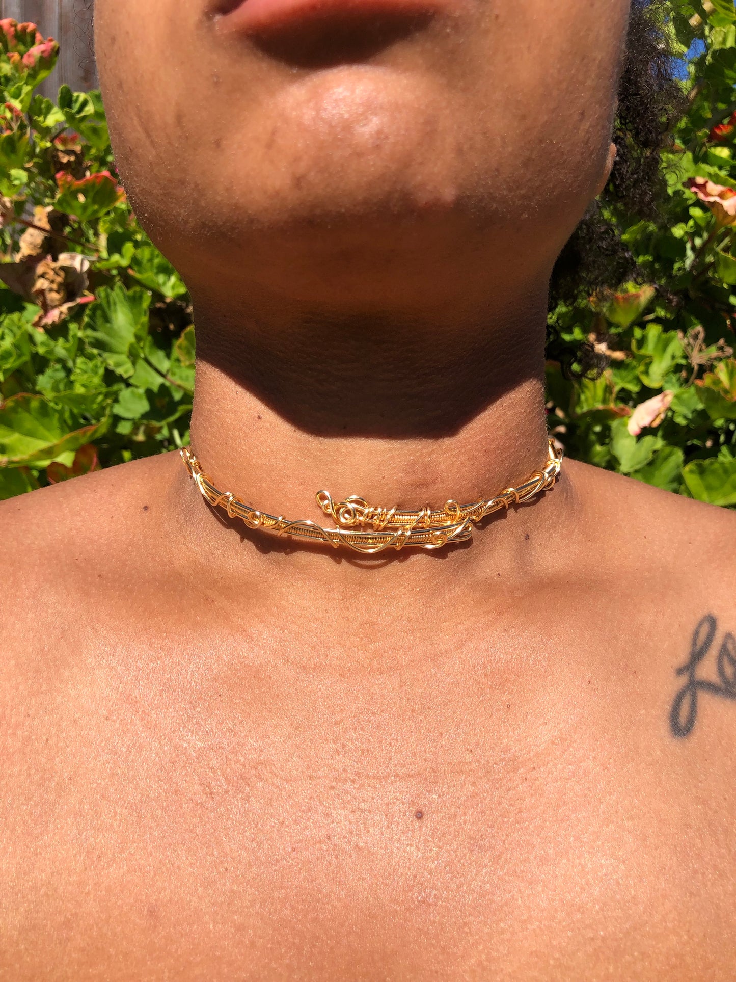 Goddess Choker Cuff