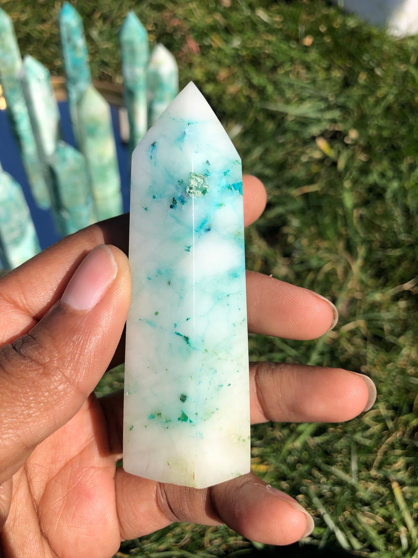 Chrysocolla Towers
