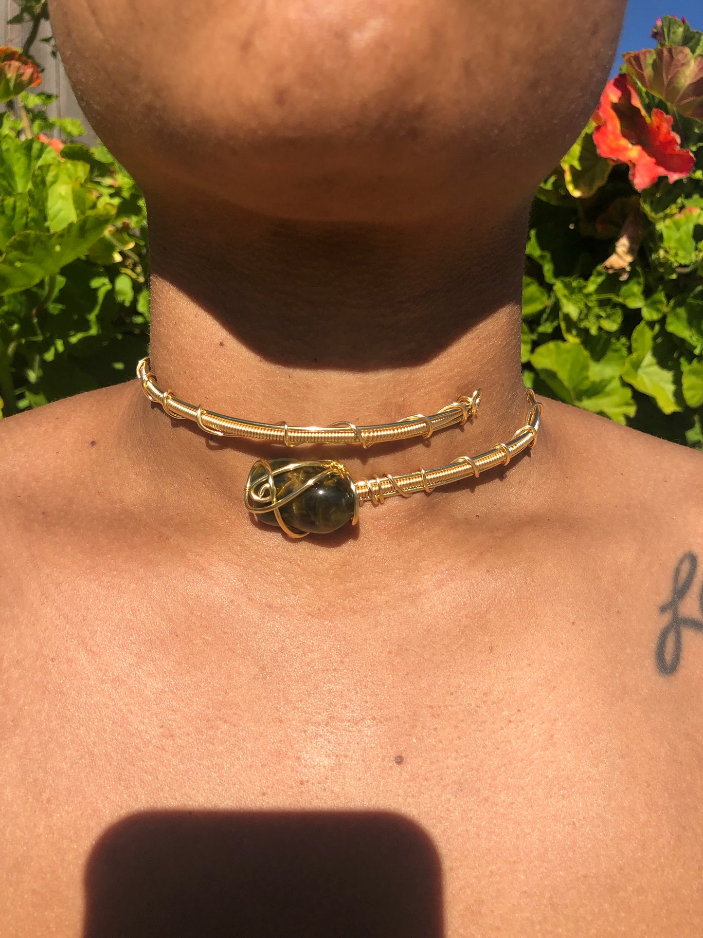 Tiger Eye Choker
