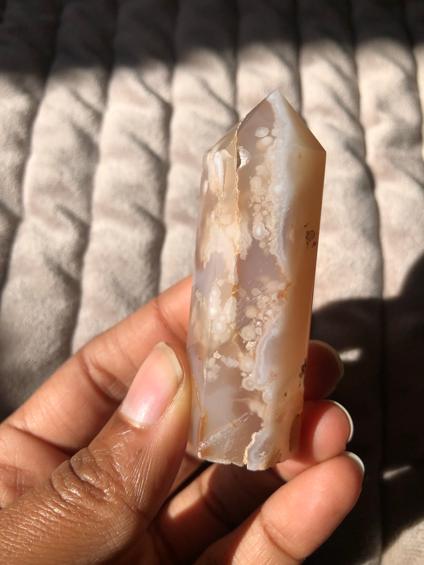 Flower agate towers
