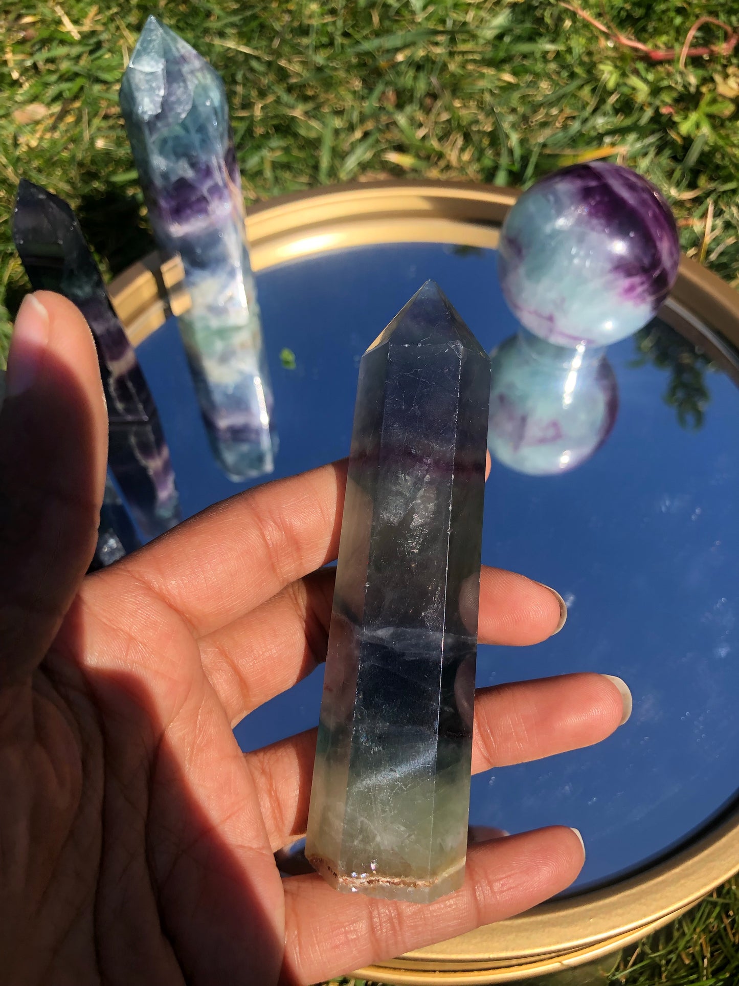 Rainbow Flourite Towers