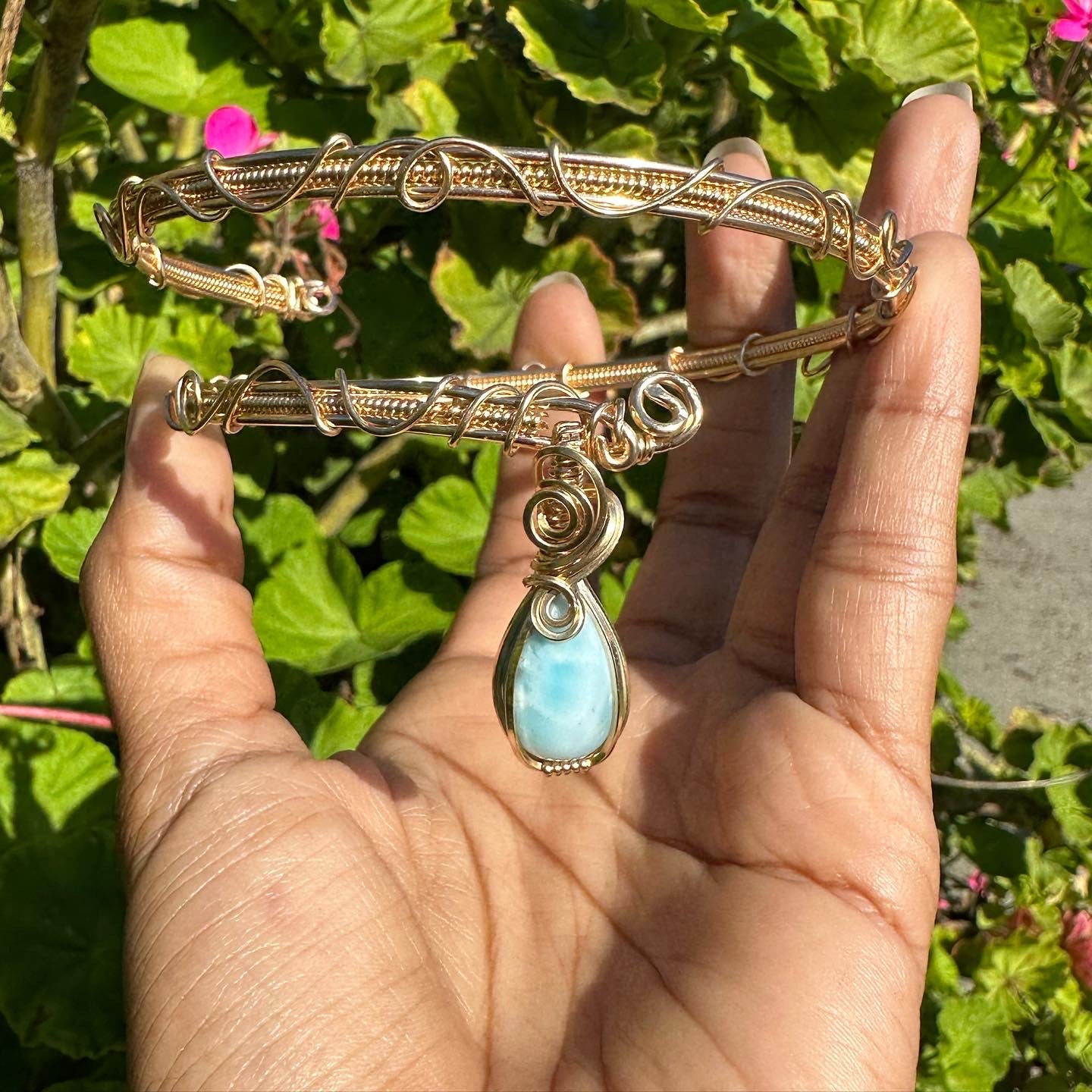 Larimar Choker