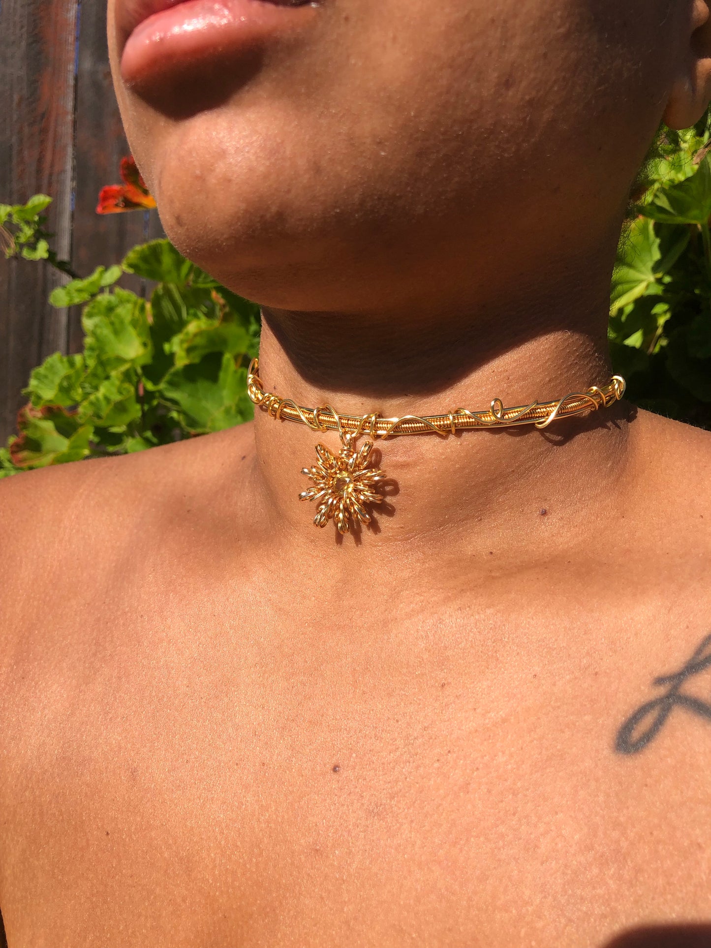 Citrine Sun Choker