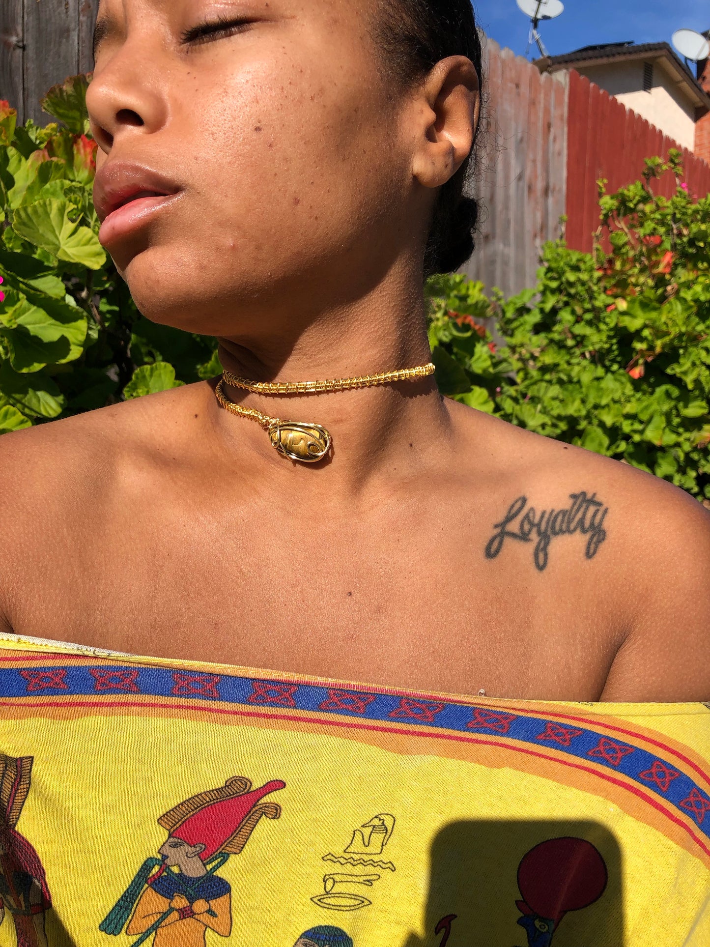 Tiger Eye Choker