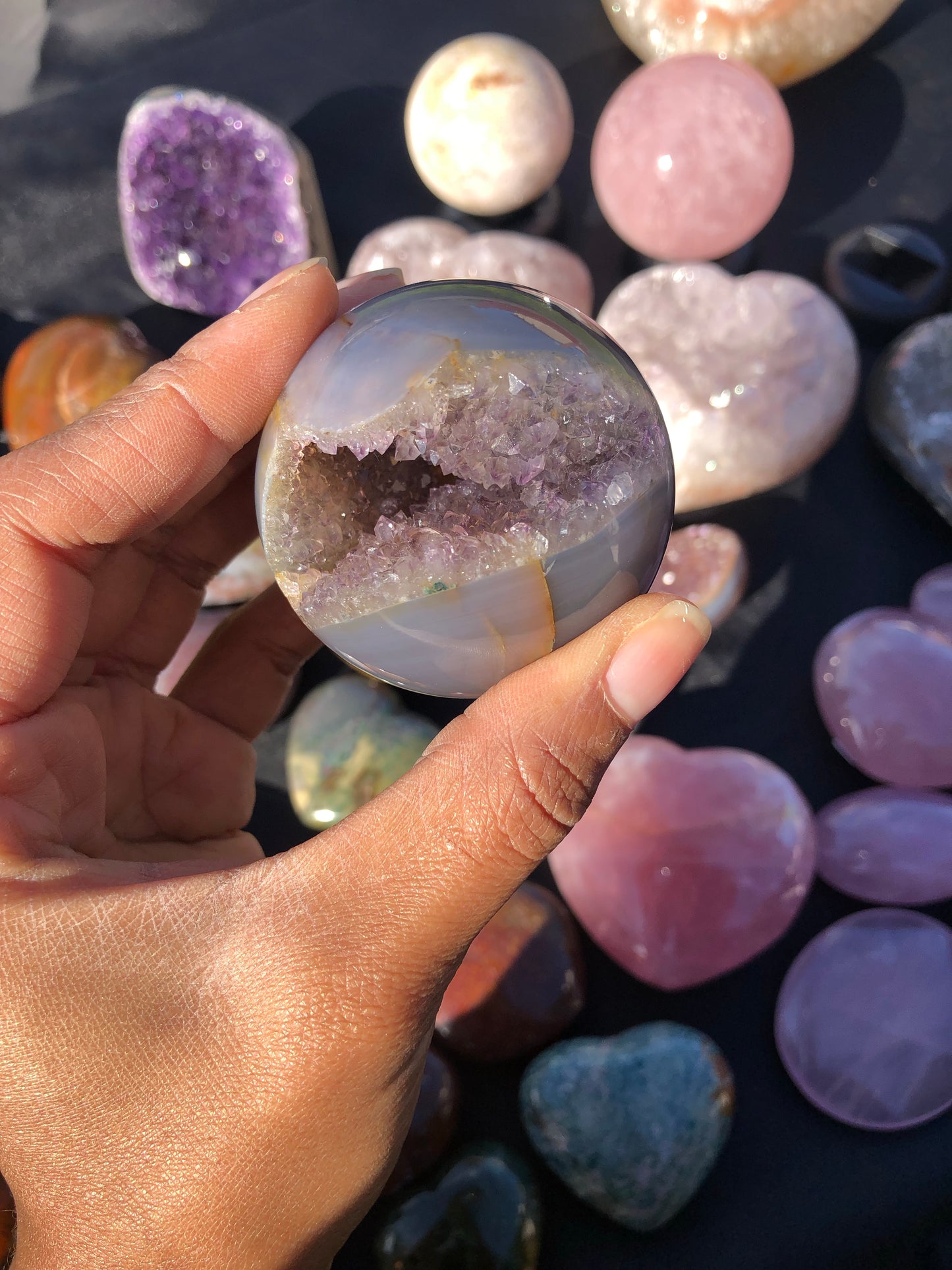 Druzy Sphere