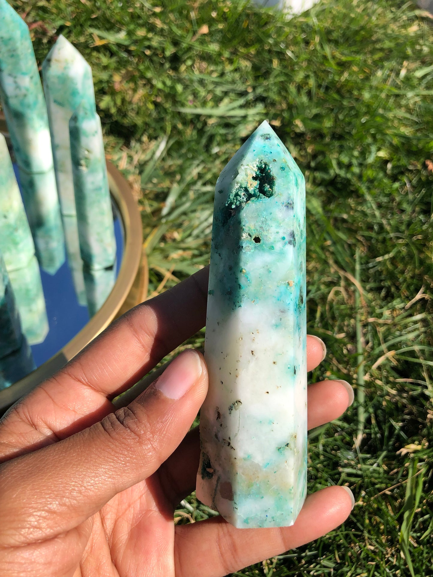 Chrysocolla Towers
